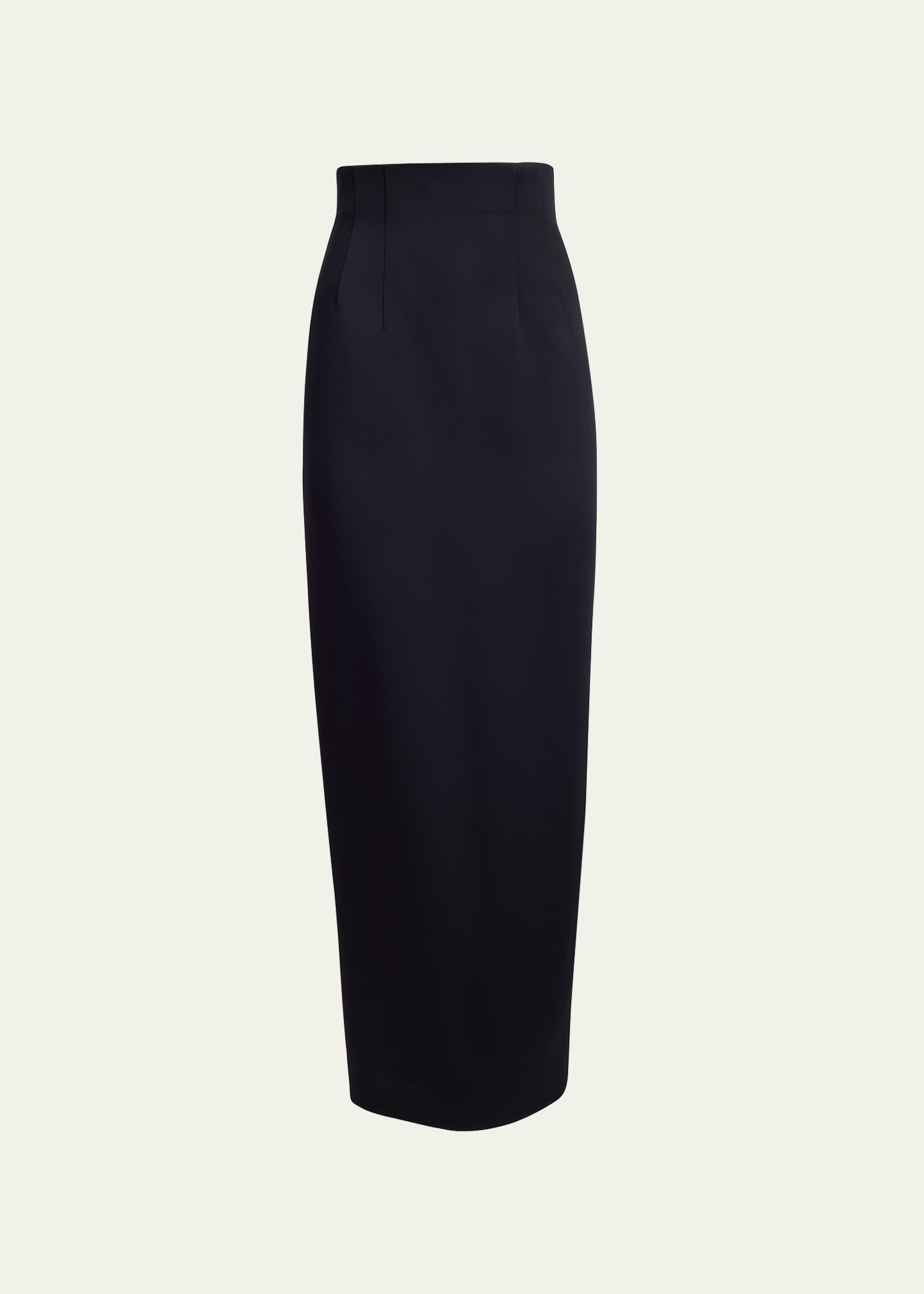 Shop Khaite Loxley Pencil Maxi Skirt In Black