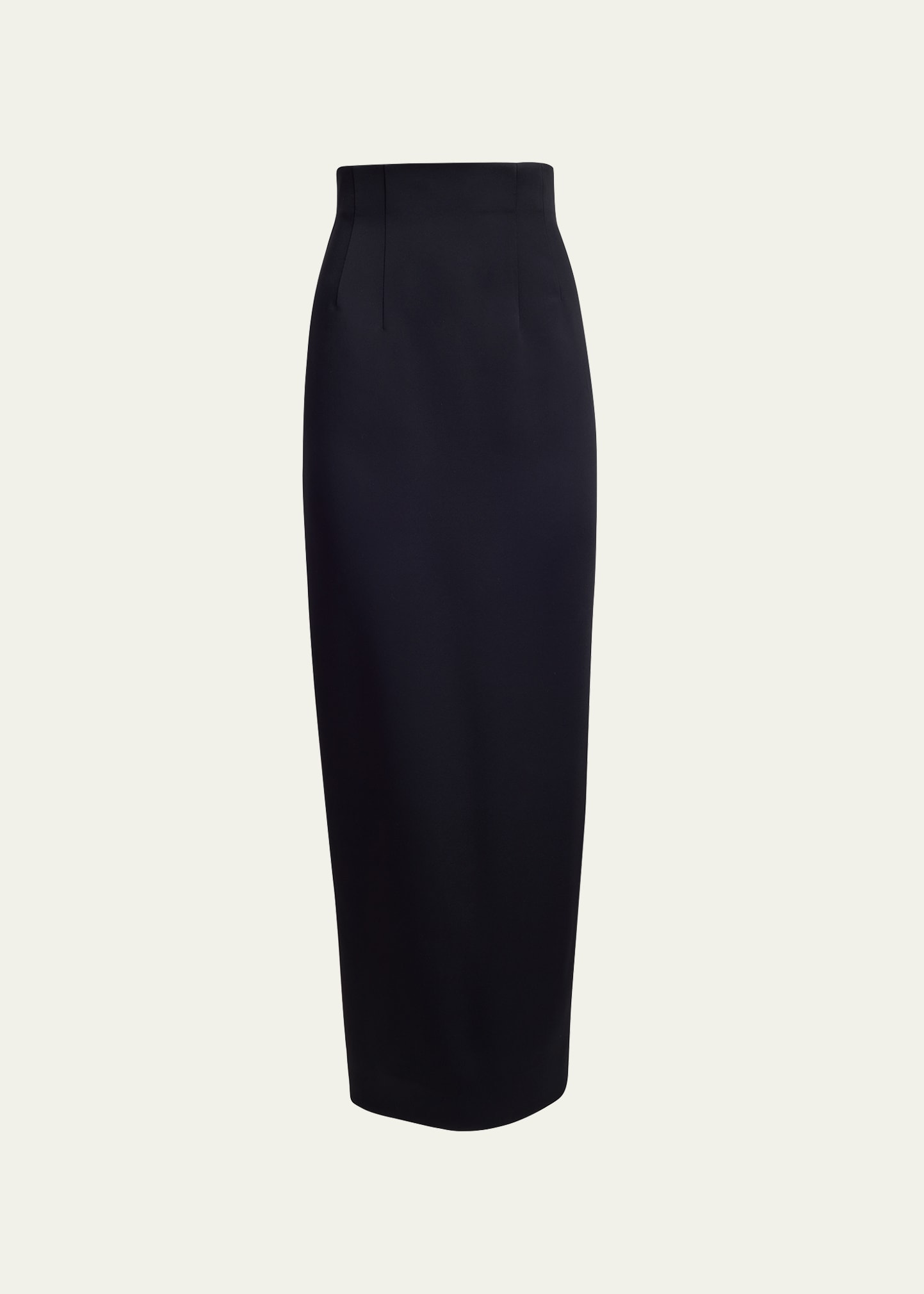 Khaite Loxley Viscose Blend Maxi Skirt In Black