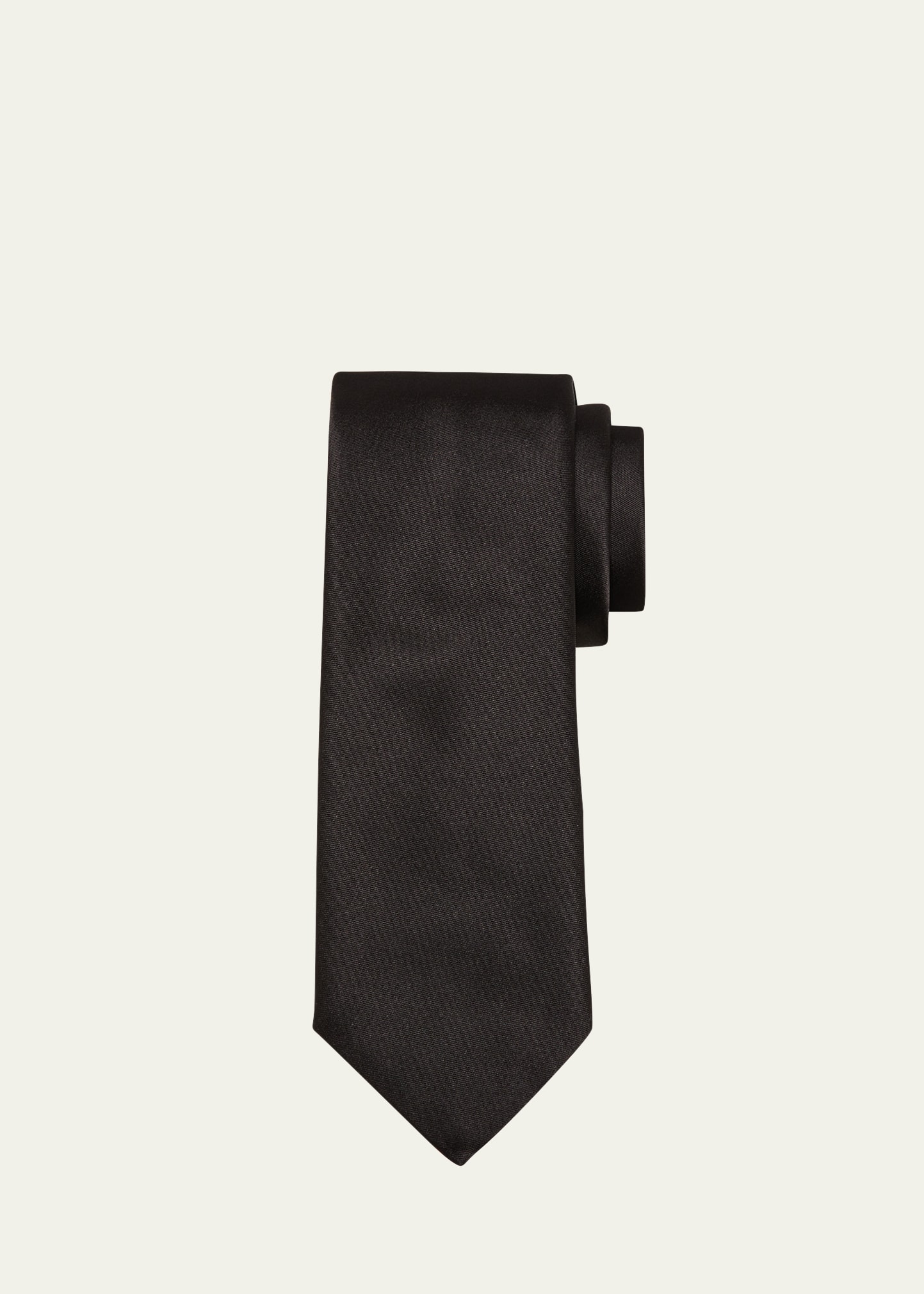 Men's Solid Silk Tie