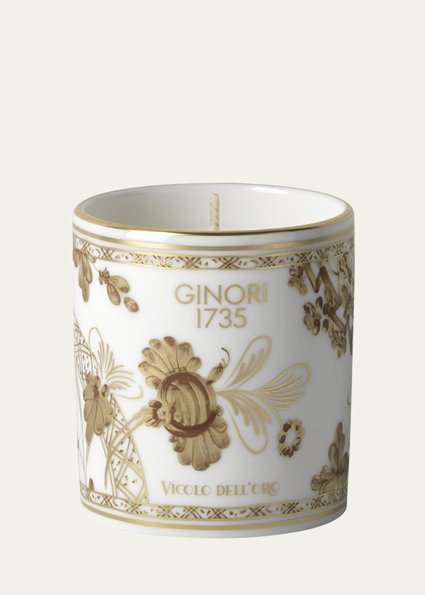 Ginori 1735 Oriente Italiano Aurum Vicolo Dell'oro Candle, 250g In Oiaurum-vicolo