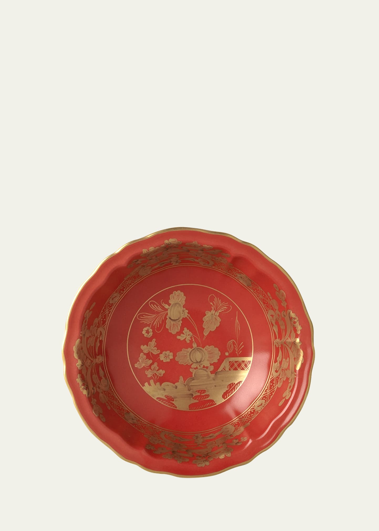 Richard Ginori 1735 Oriente Italiano Rubrum Fruit Saucer In Oirubrum