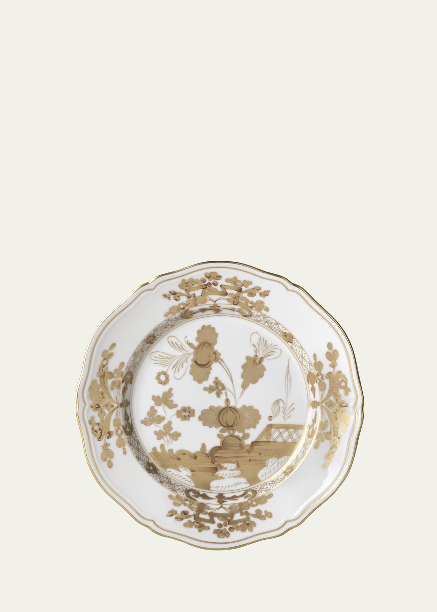 Shop Ginori 1735 Oriente Italiano Aurum Dinner Plate In Oiaurum