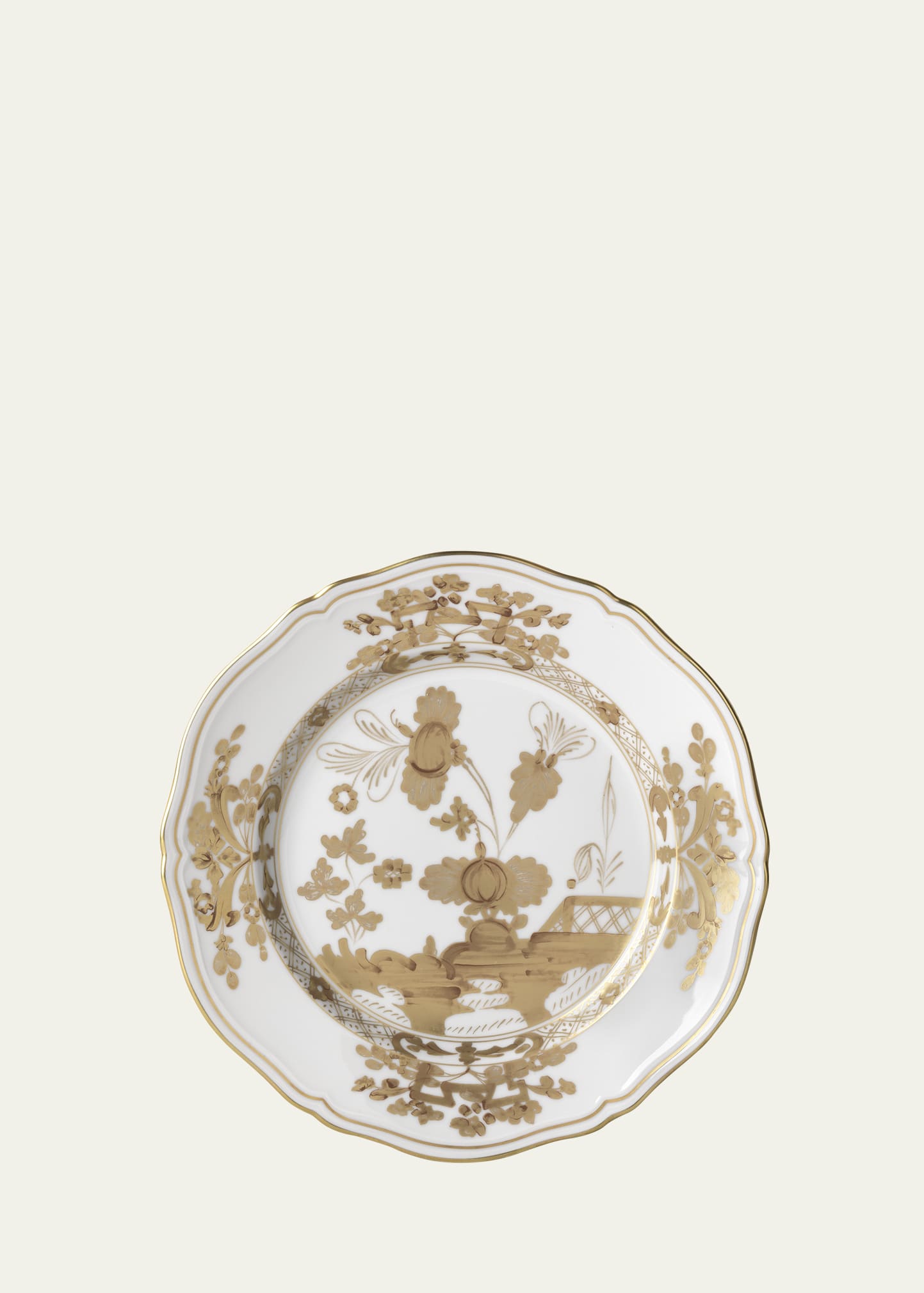 Ginori 1735 Antico Doccia Porcelain Dinner Plate In Oiaurum