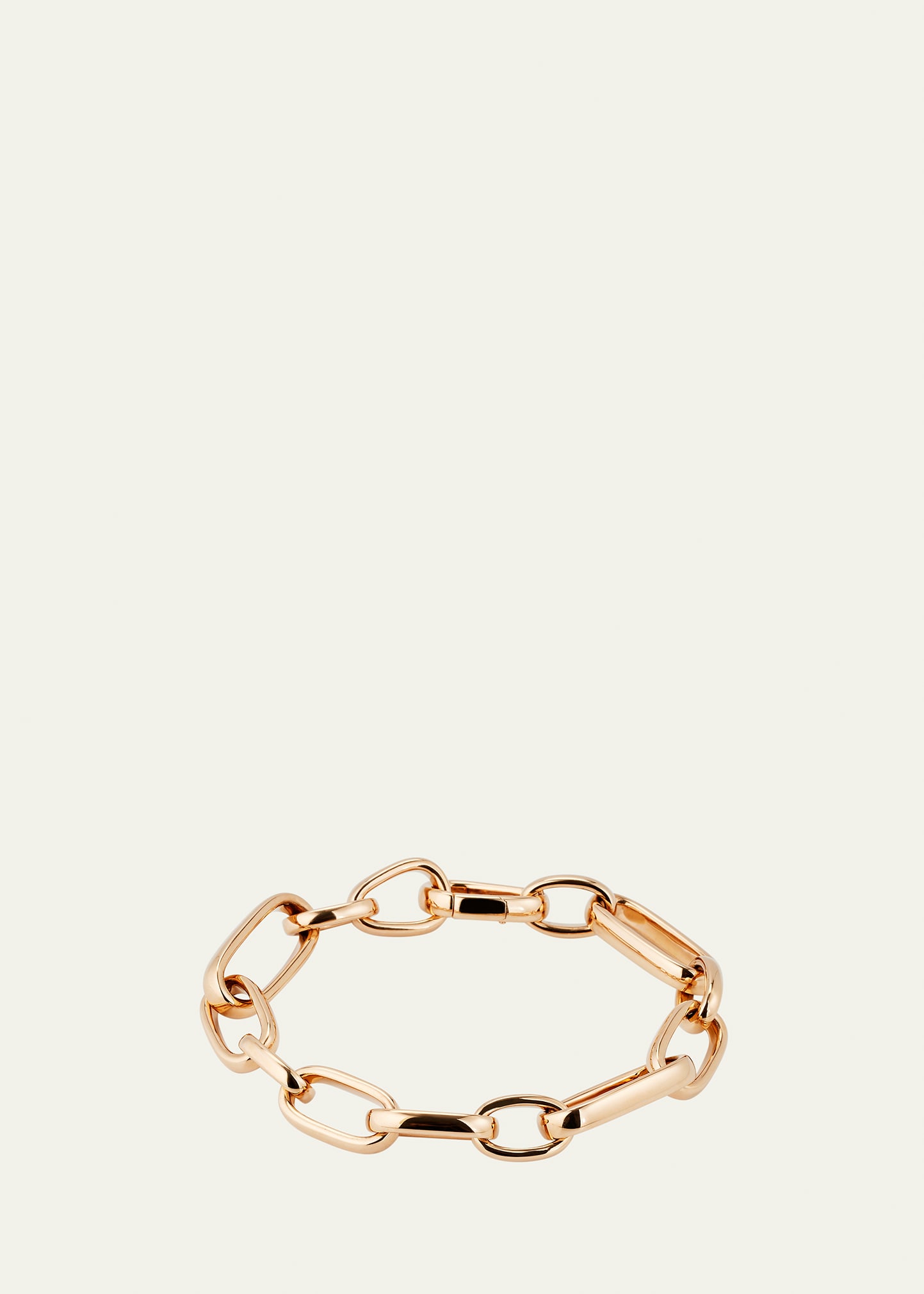 Pomellato 18k Rose Gold Iconica Extra Slim Chain Link Bracelet