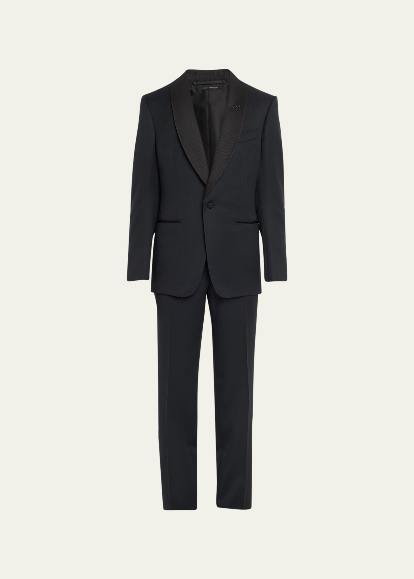 Shop Tom Ford Men's Windsor Shawl Tuxedo In Ink