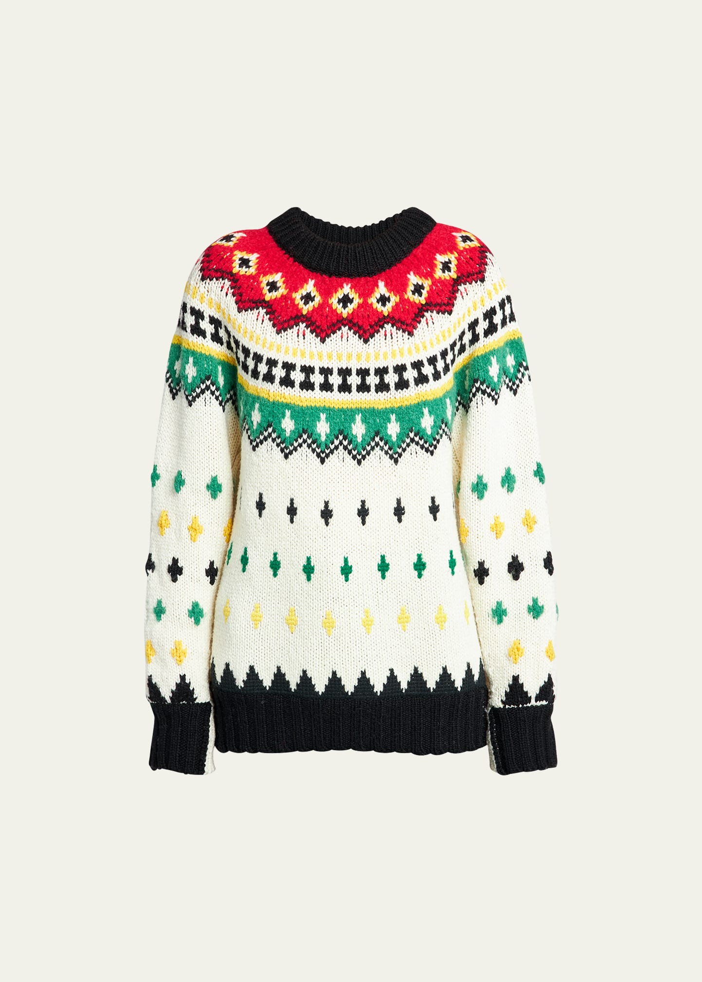 Moncler Tricot Sweater In Multi