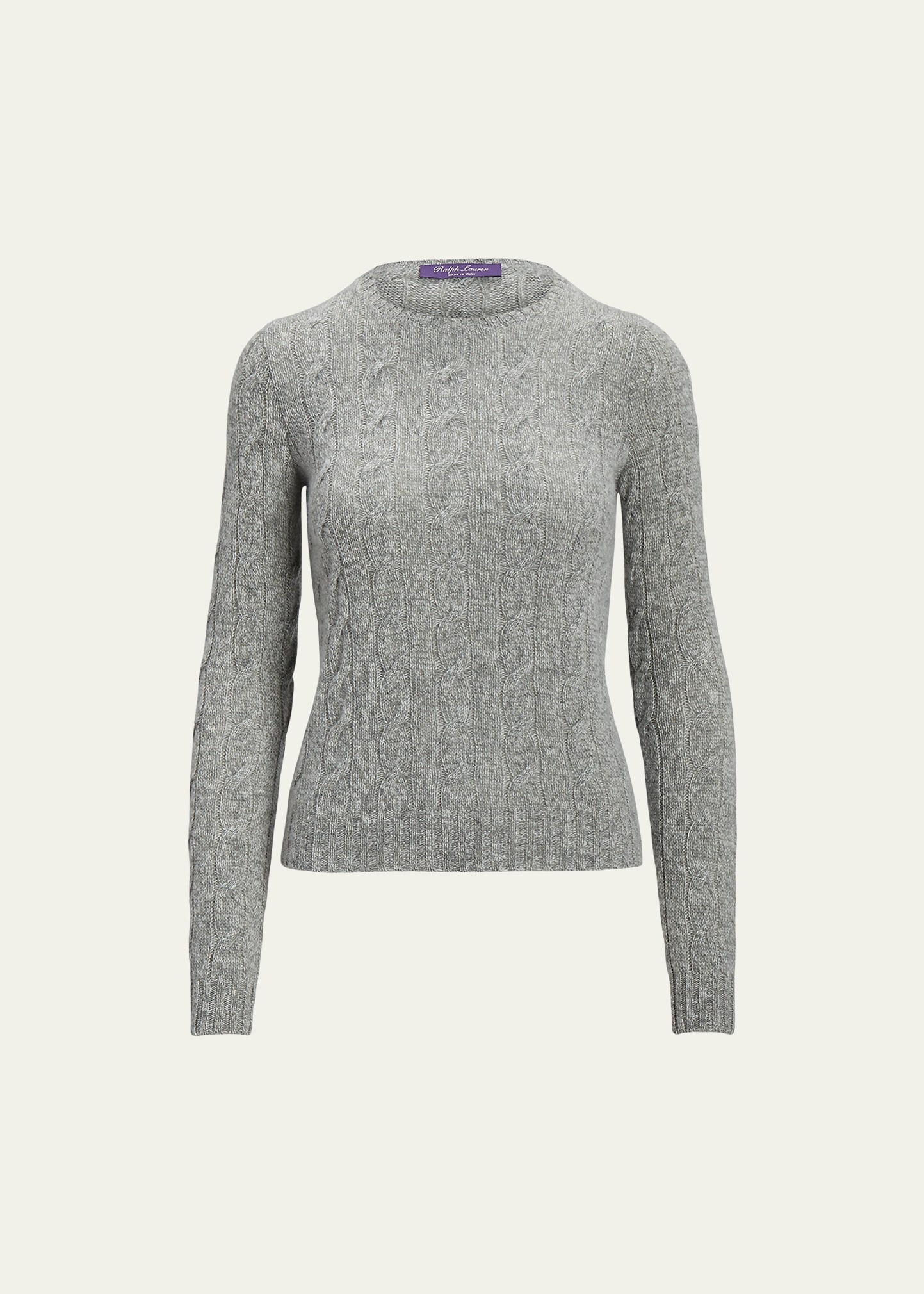 Cable Cashmere Sweater