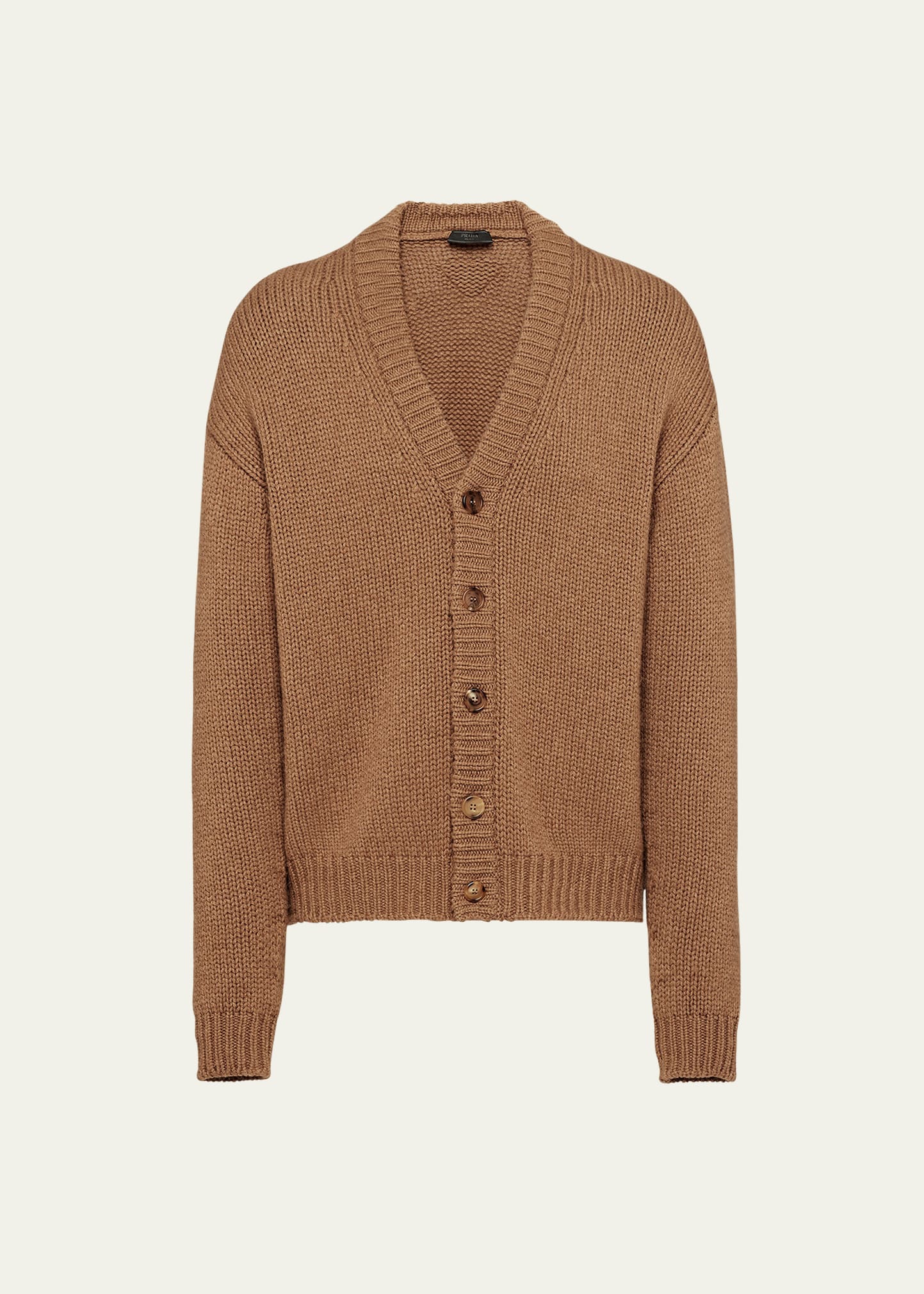 PRADA MEN'S CASHMERE CARDIGAN SWEATER