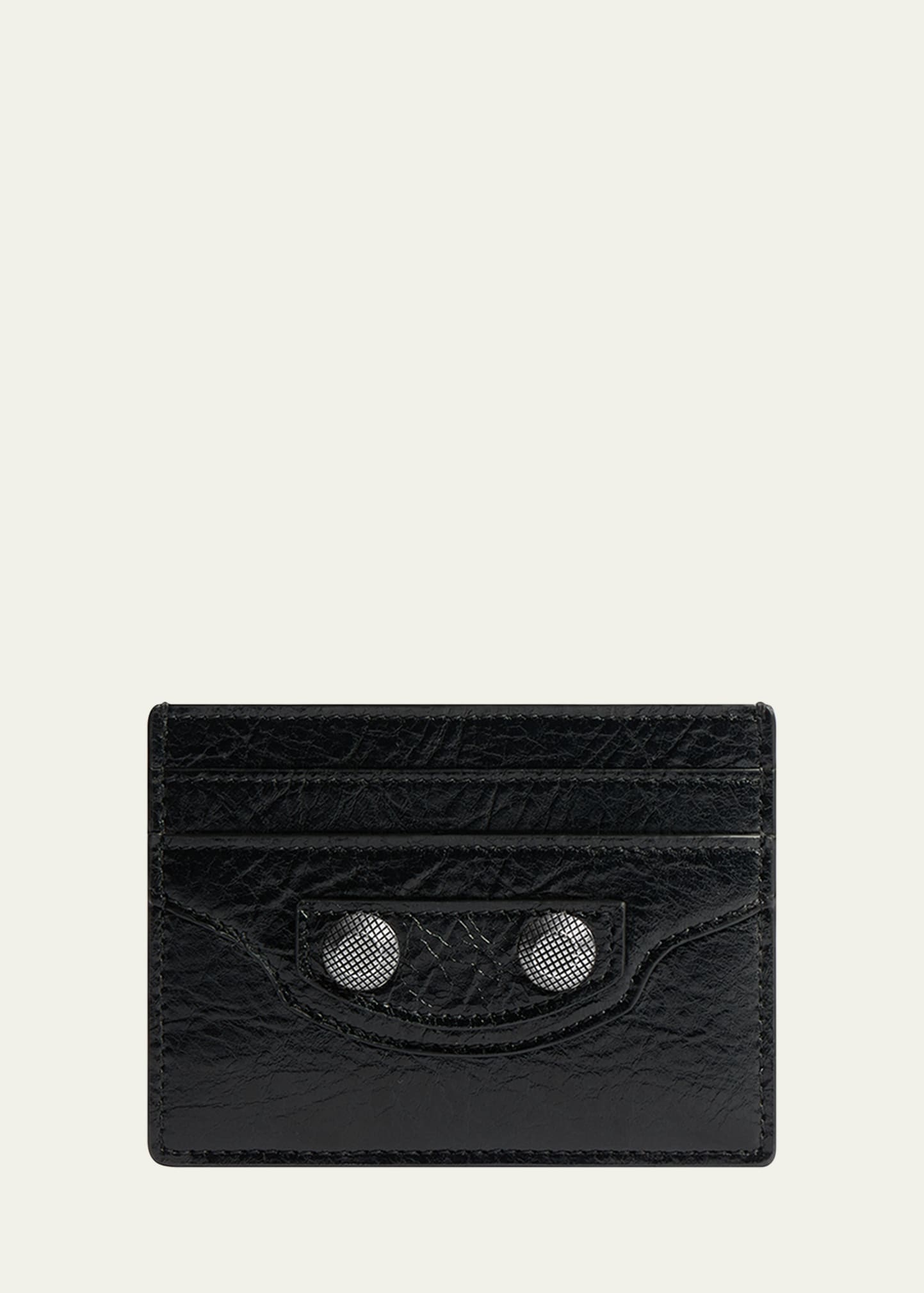 Balenciaga Men's Le Cagole Card Case In Black