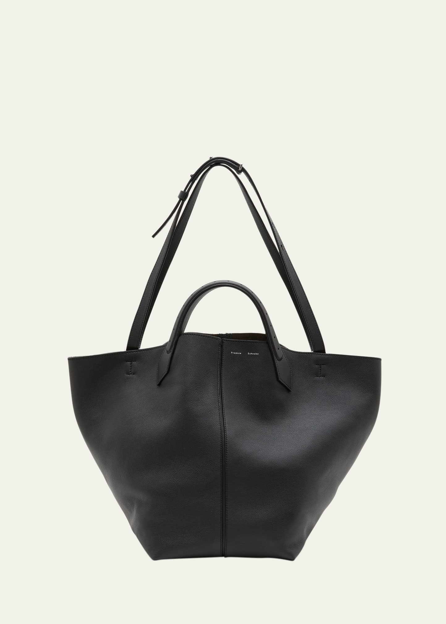 Proenza Schouler Large Chelsea Tote In 001 Black