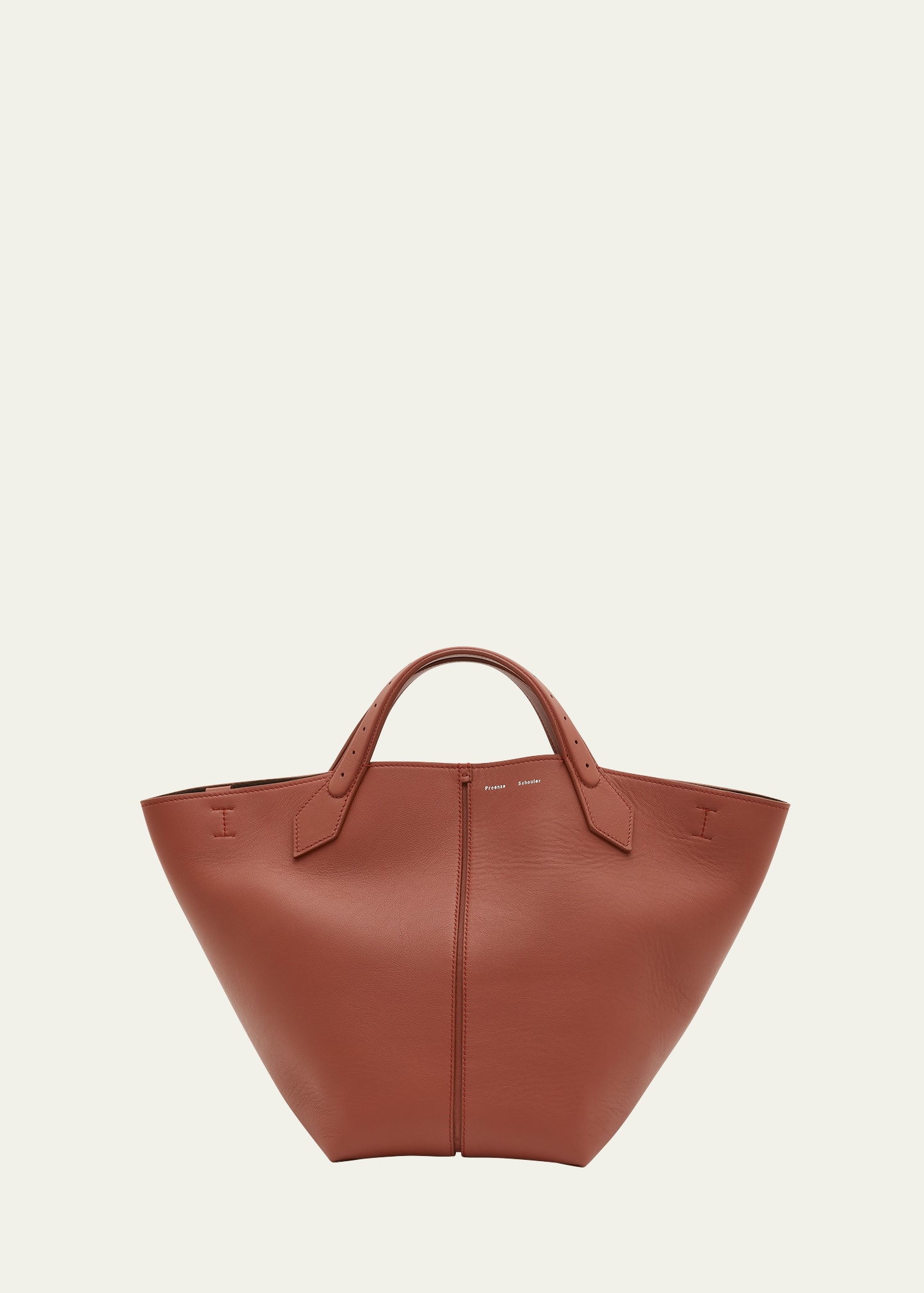 Proenza Schouler Large Chelsea Tote In 218 Cognac