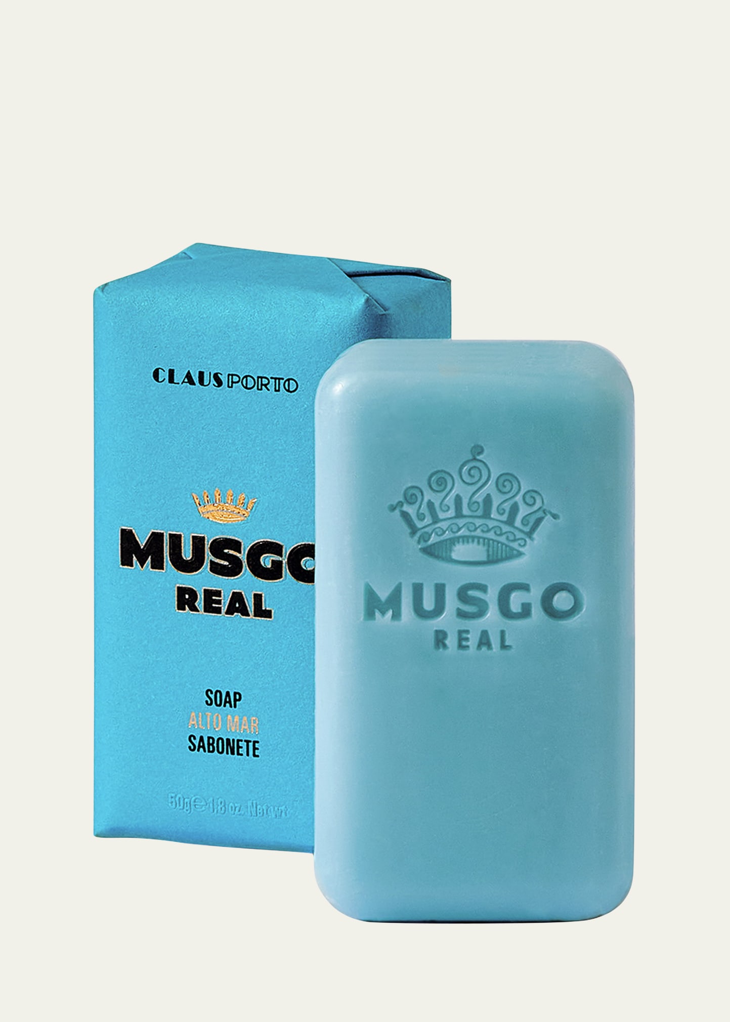 Musgo Real Soap Bar Alto Mar, 1.8 oz