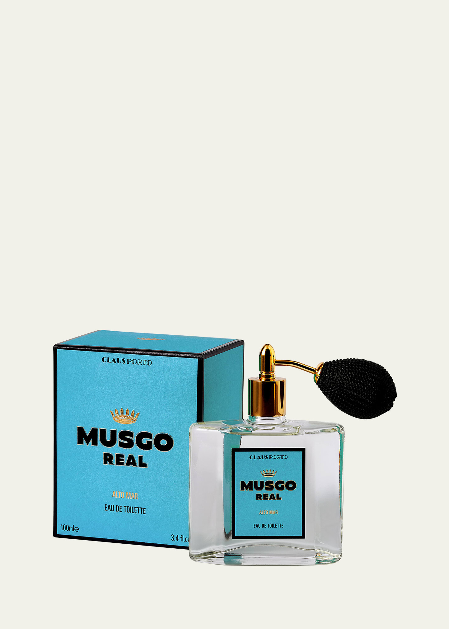 Claus Porto Musgo Real Eau De Toilette Alto Mar 3.3 Oz.