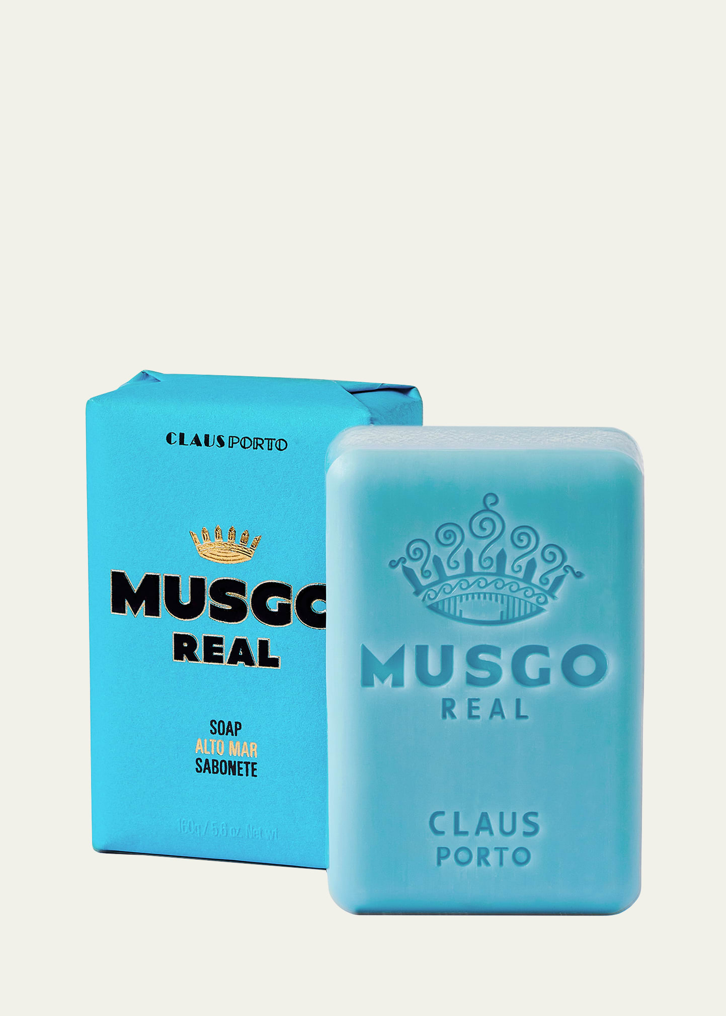 Musgo Real Soap Bar Alto Mar, 5.6 oz