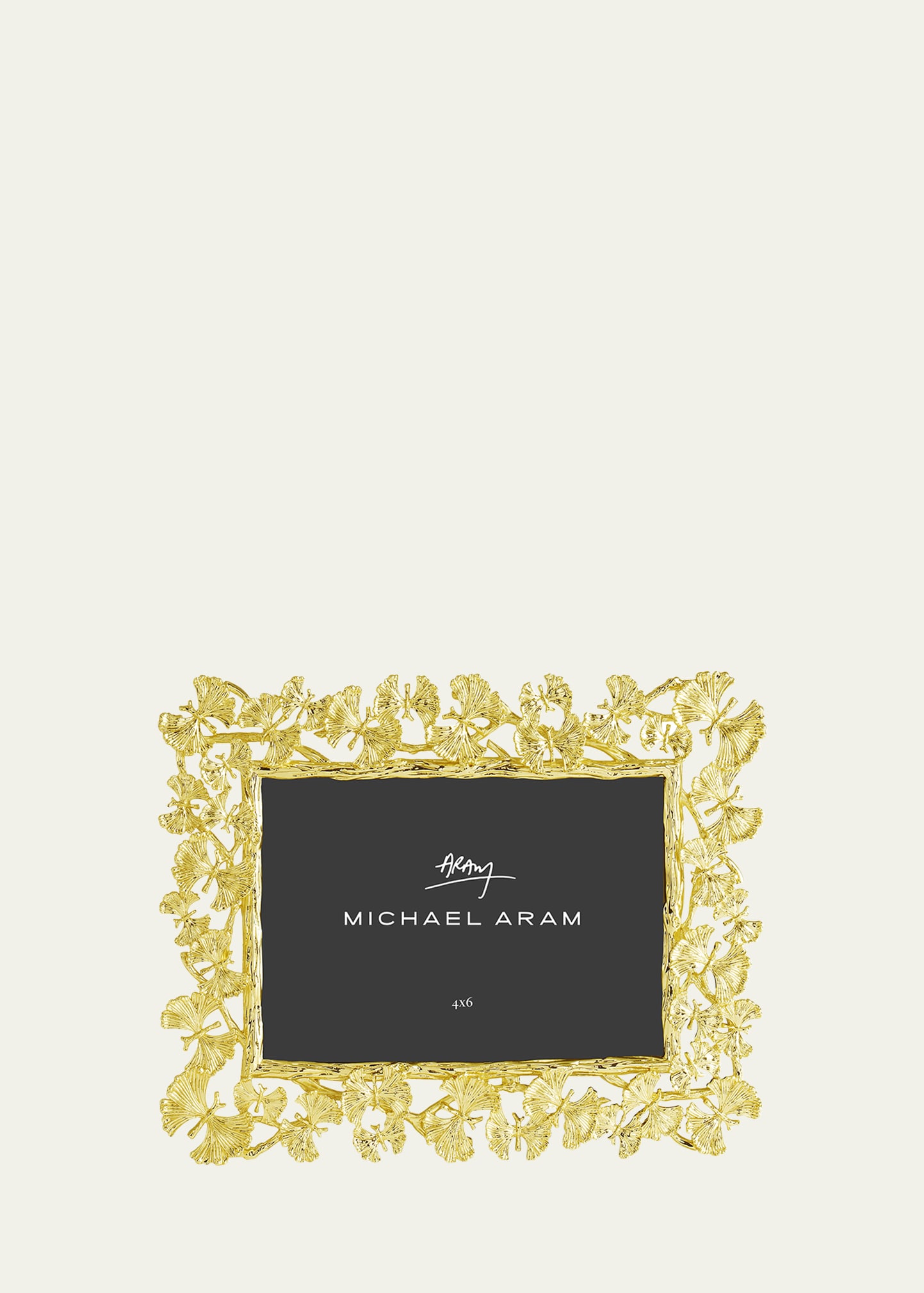 Michael Aram Butterfly Ginkgo Picture Frame, 4" X 6"