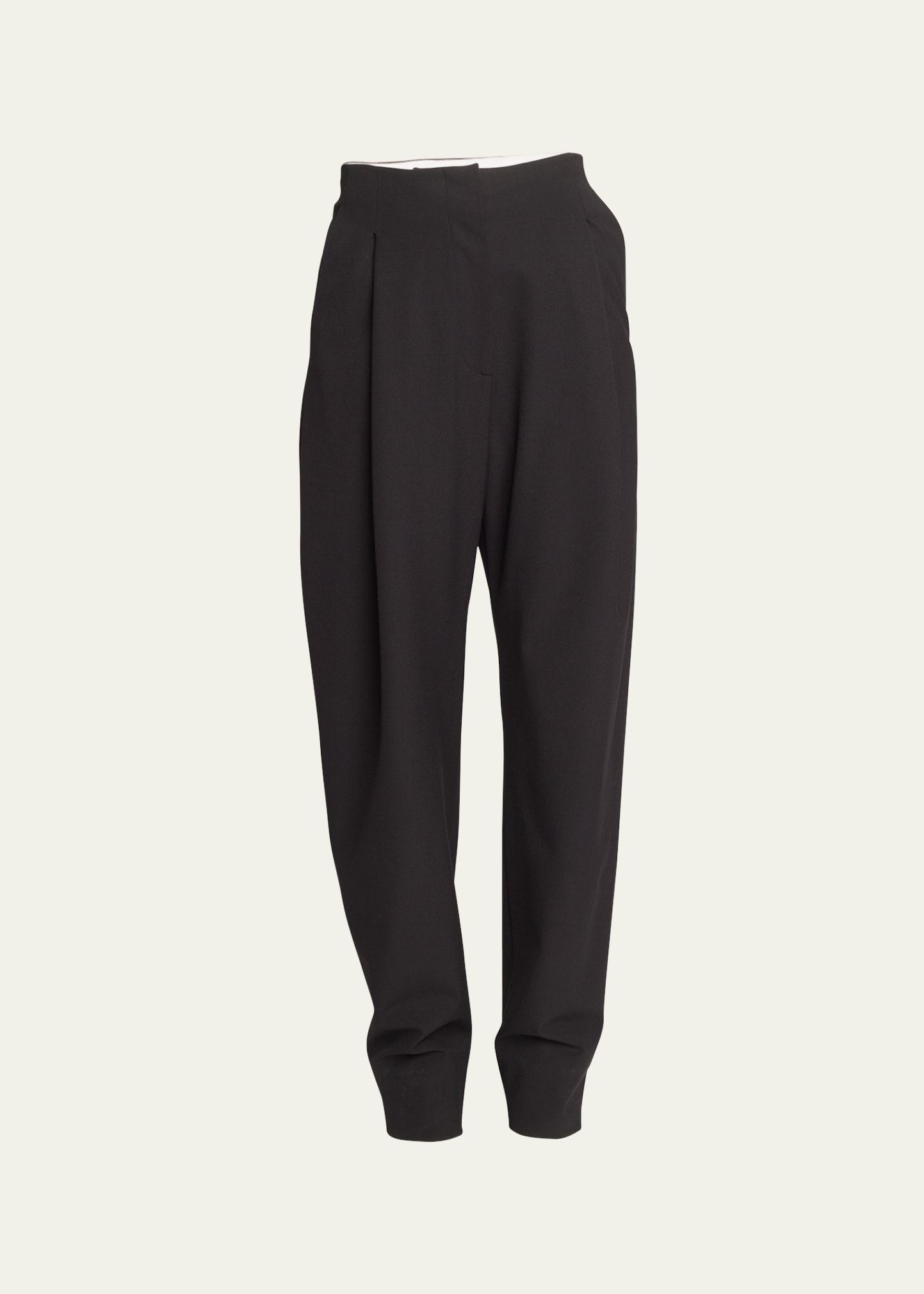 PROENZA SCHOULER WOOL STRETCH SUITING TROUSERS