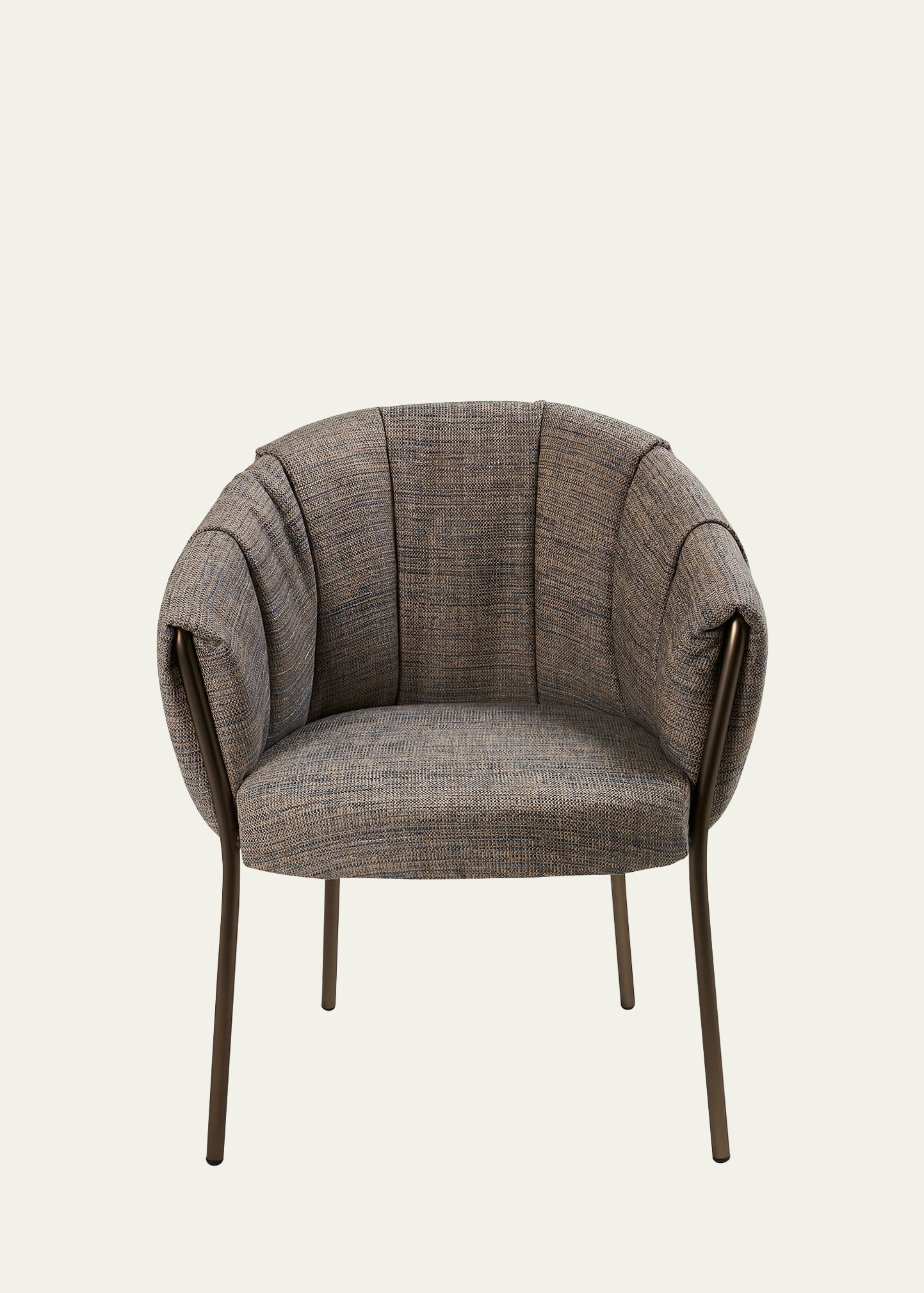 Schumacher Puffin Dining Chair In Auckland/titanio