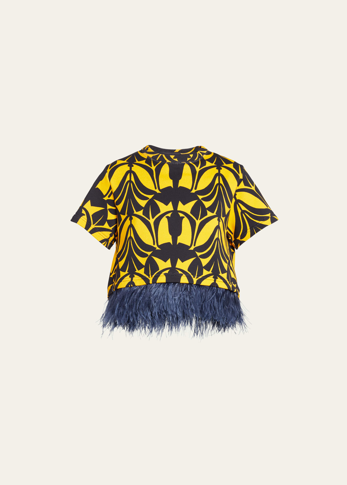 La Doublej La Scala Tee In Gold