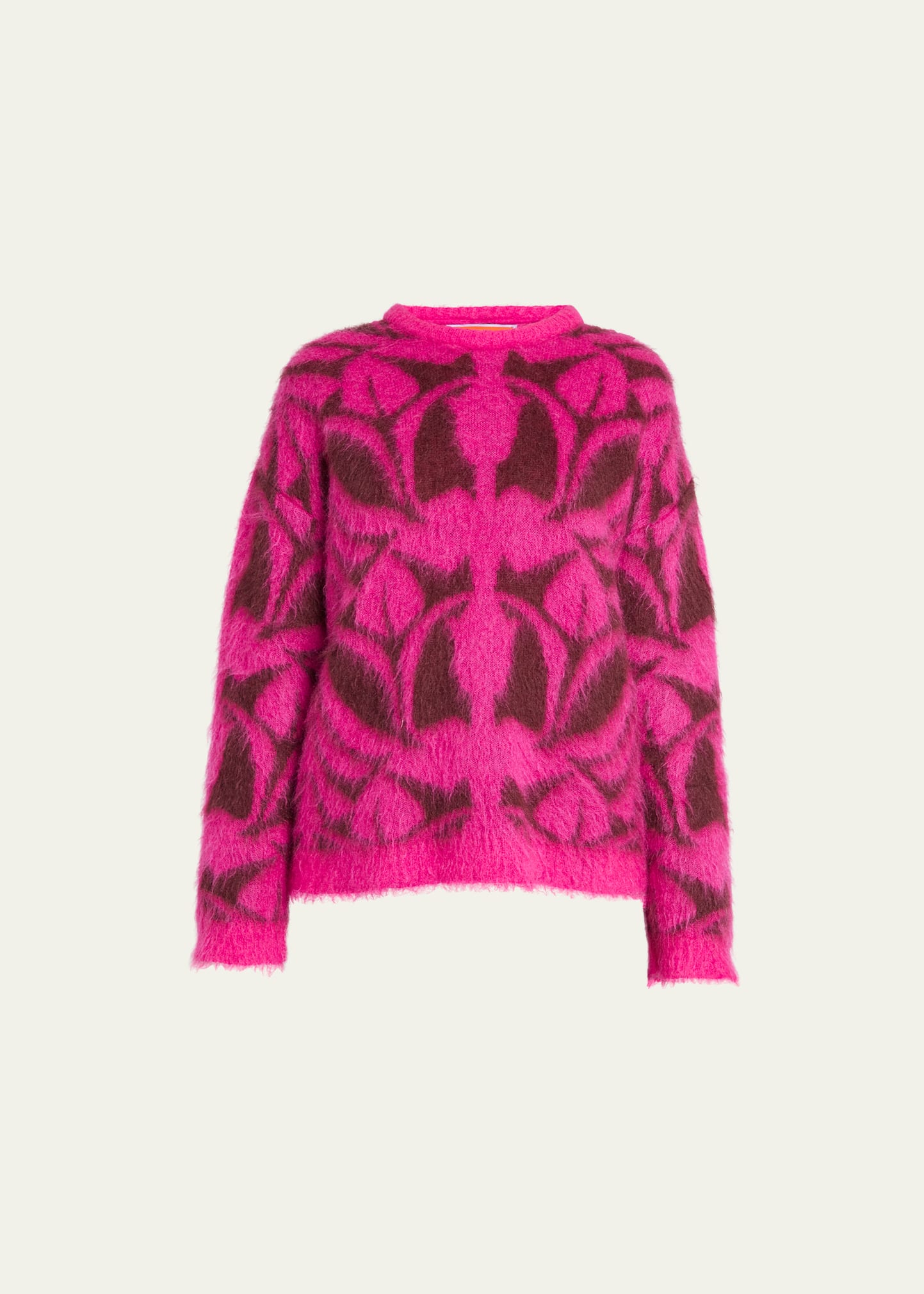 La Doublej Camden Jumper In Pink Overflow