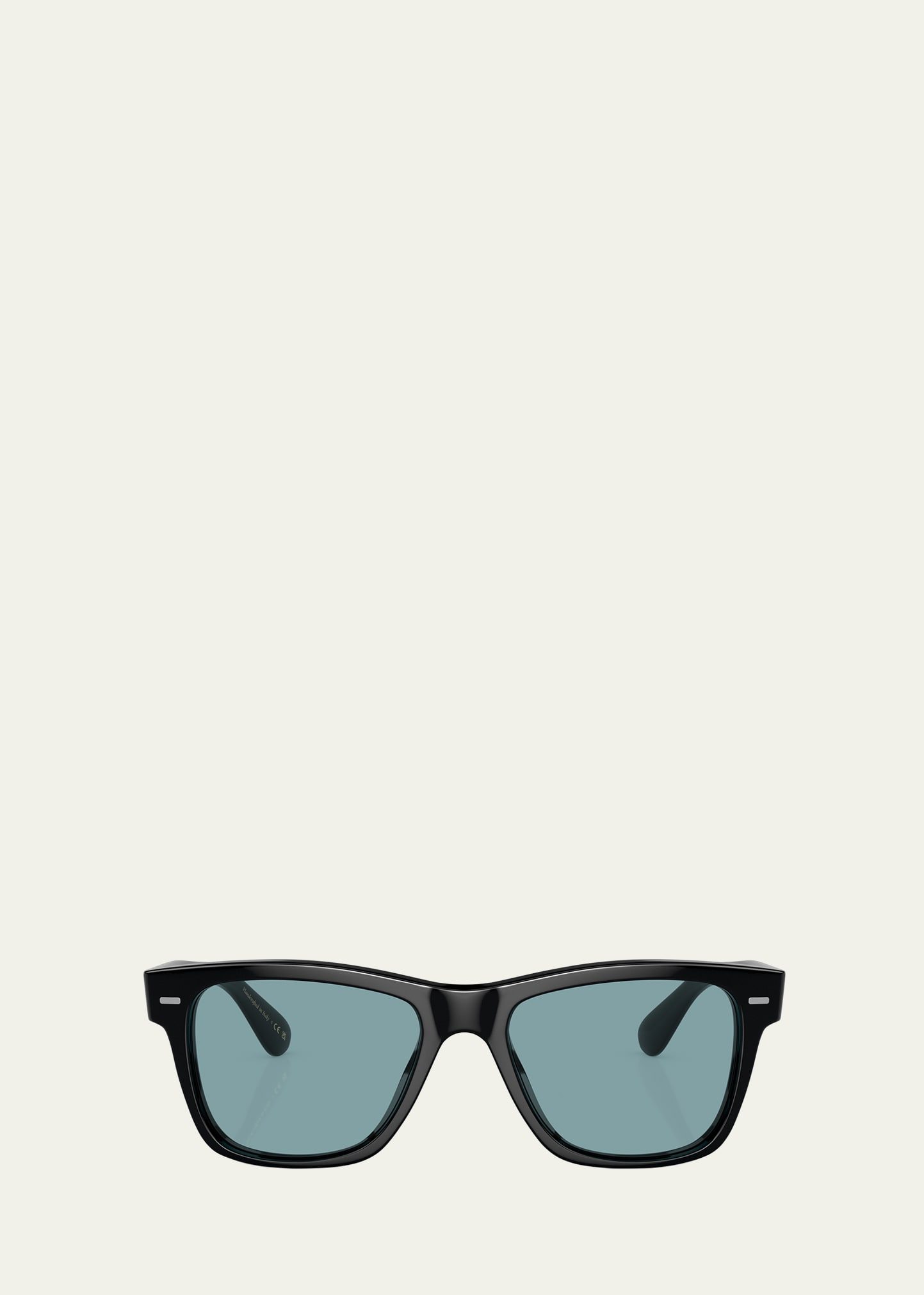 Oliver Peoples Oliver Sun Acetate Square Sunglasses In Black