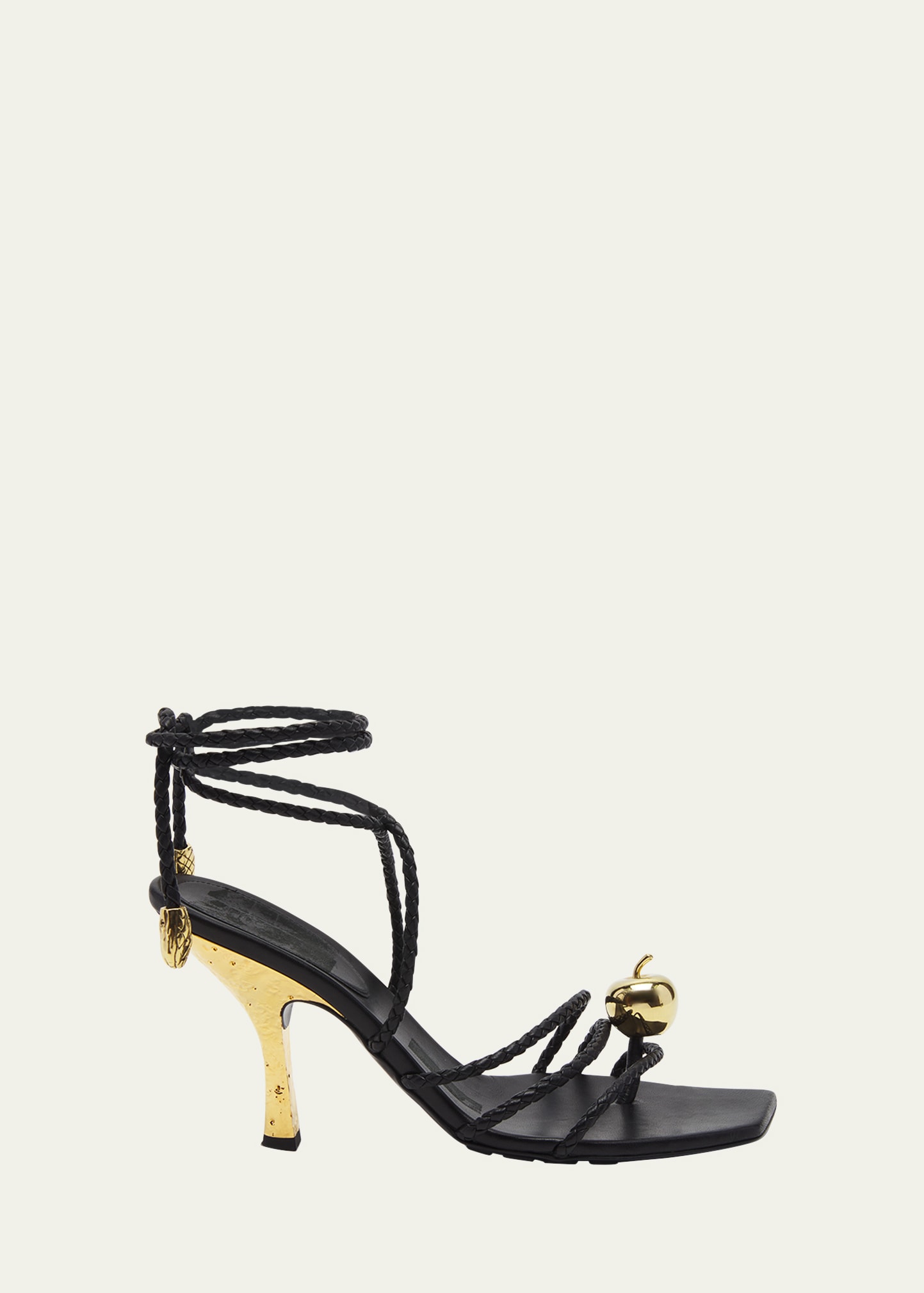 Adam Strappy Apple Ankle-Wrap sandals