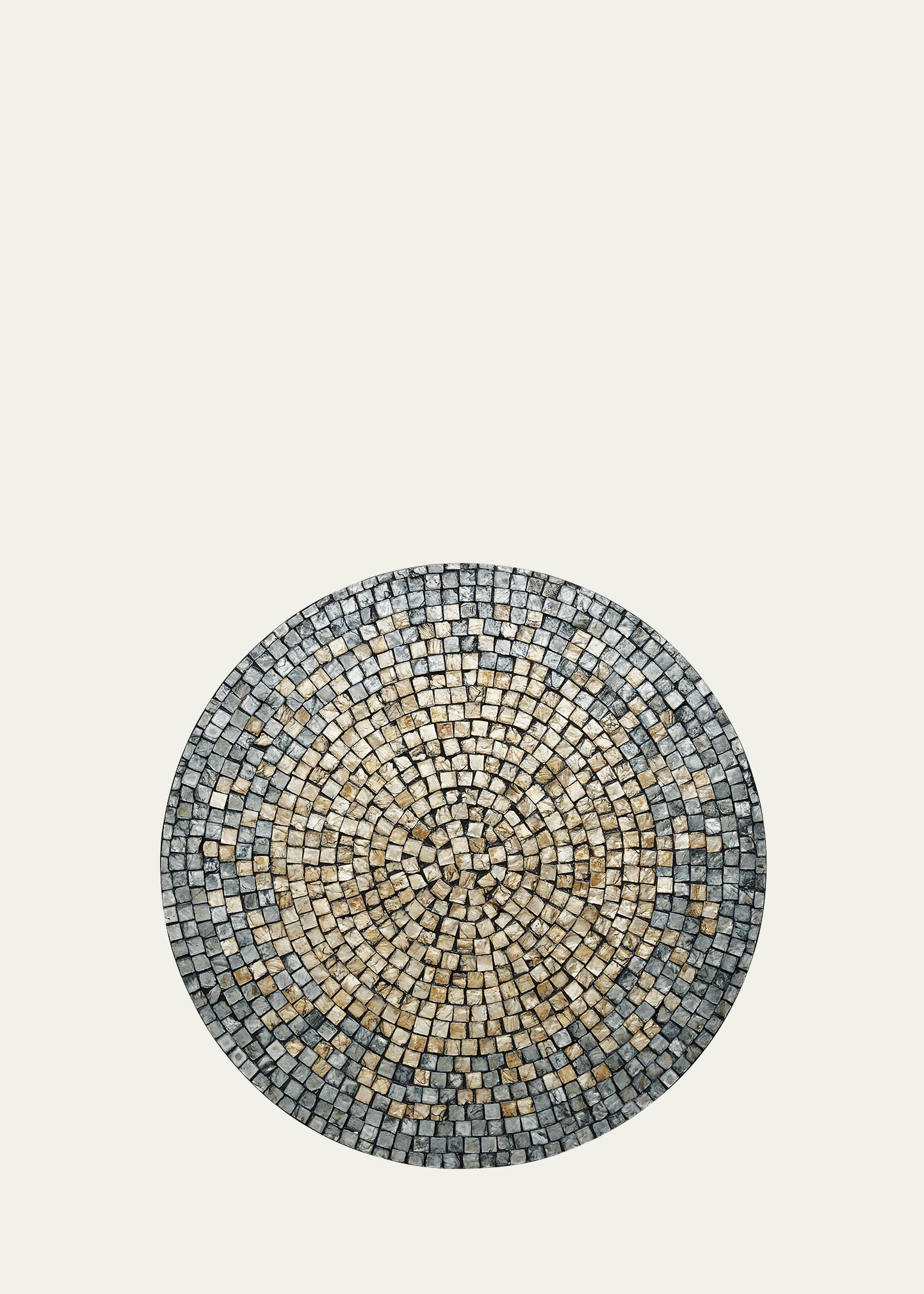 Kim Seybert Shell Mosaic Placemat In Blue