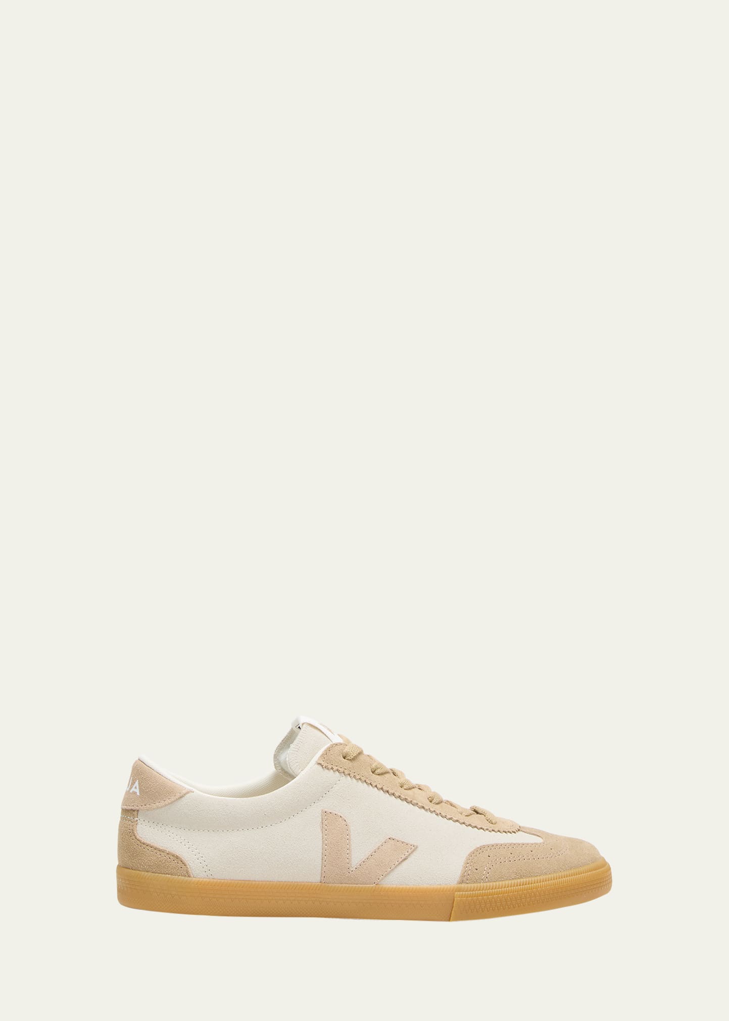 Veja Volley O.t. Suede Sneakers In Neutrals