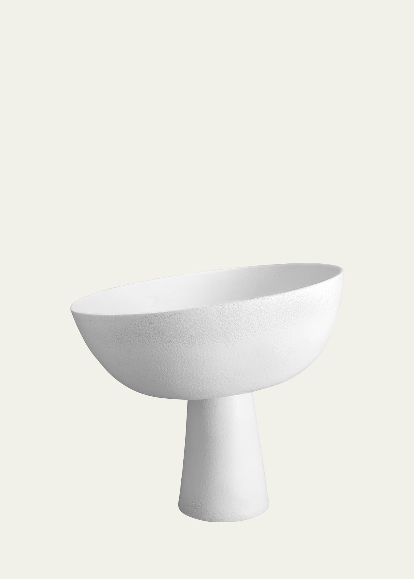 L'objet Terra Bowl On Stand In White