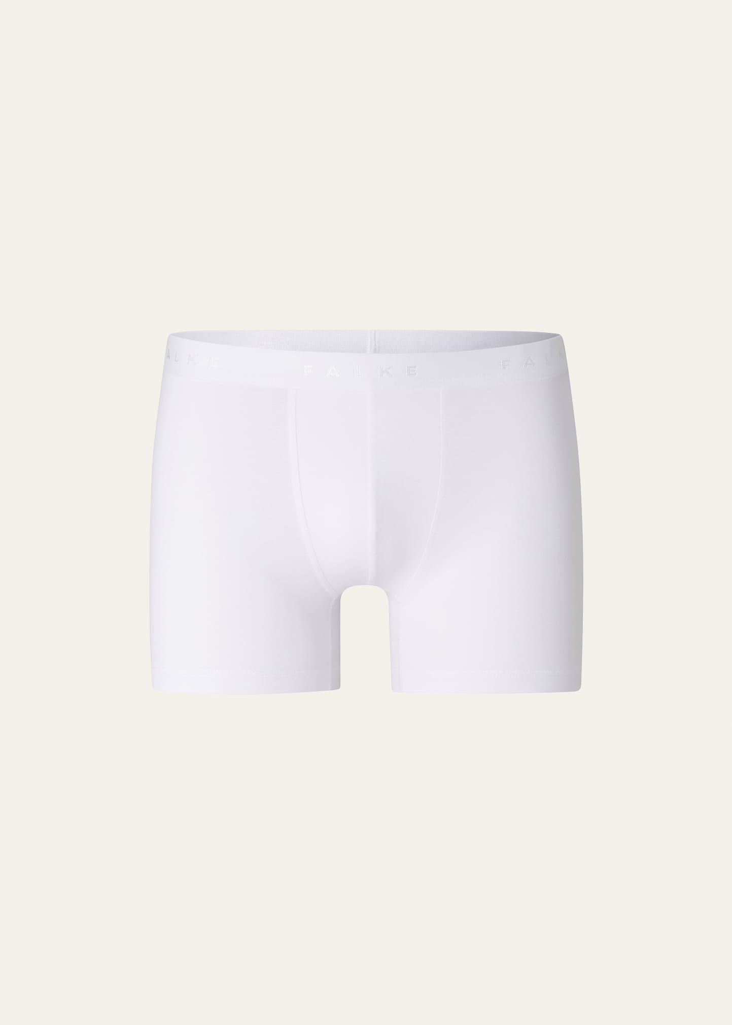 Shop Falke Men's Outlast Cotton-stretch Boxer Briefs In White