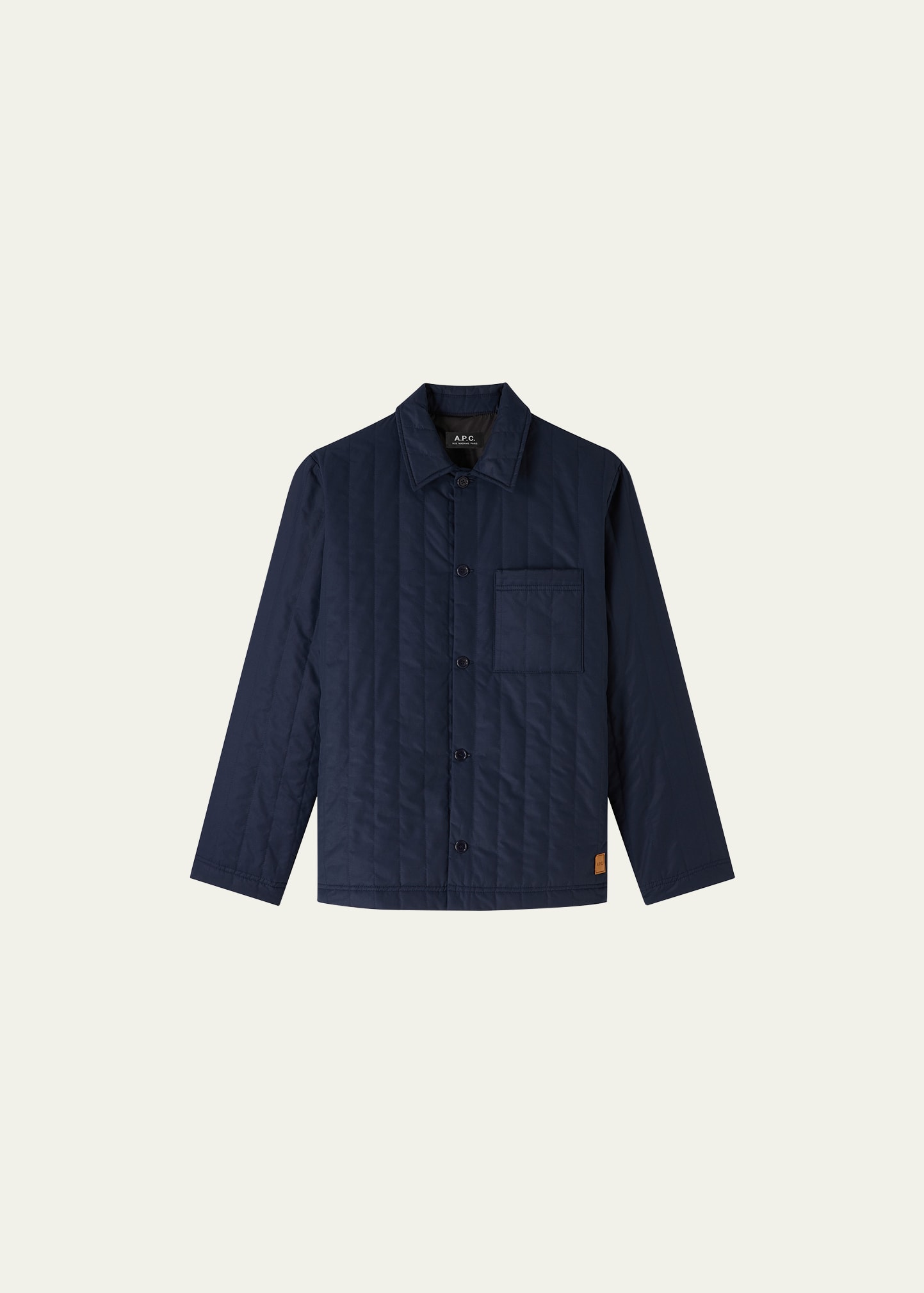 A.P.C. Men's Hugo Quilted Chore Jacket