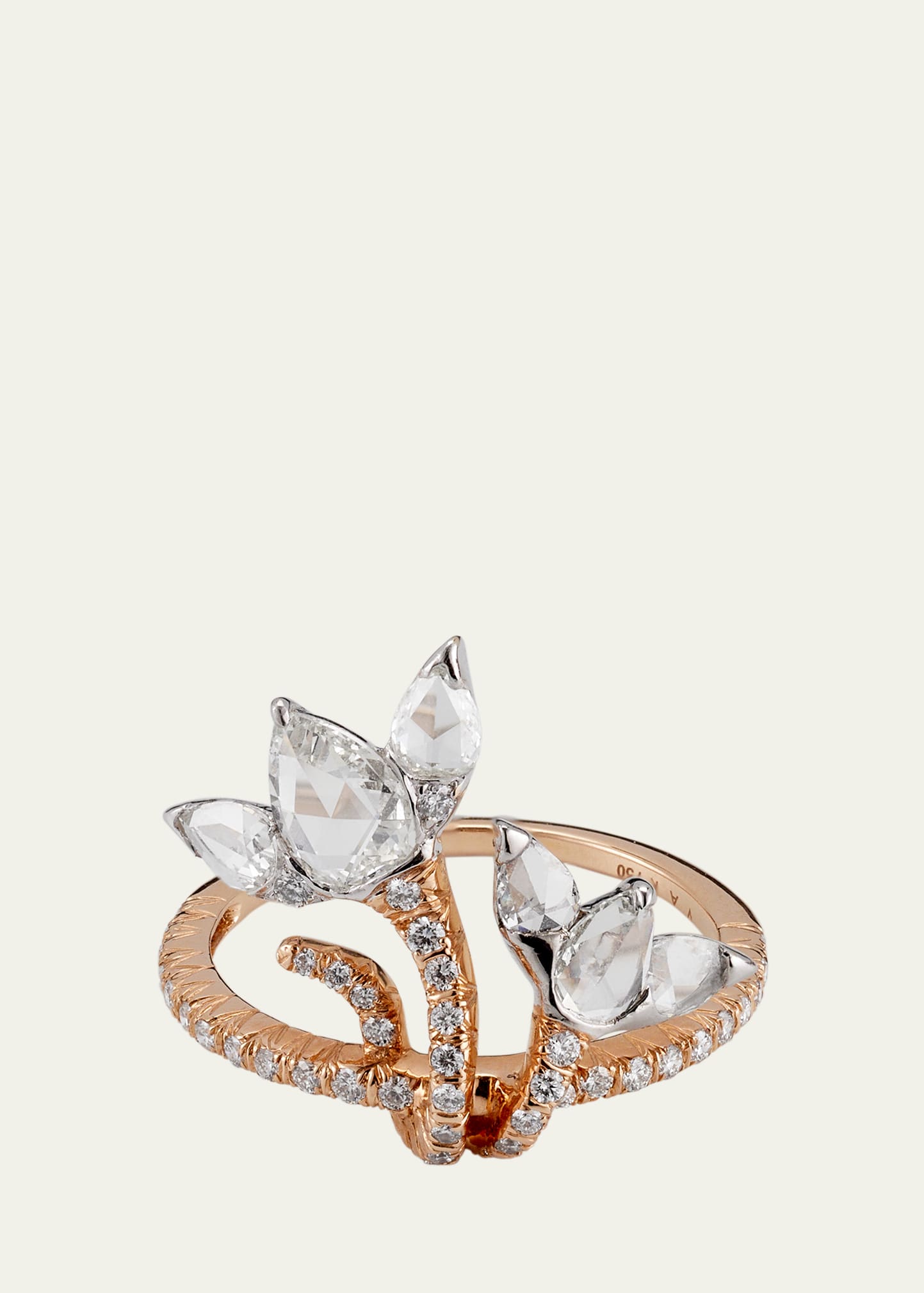 Eternal Garden Two-Tone Diamond Ring