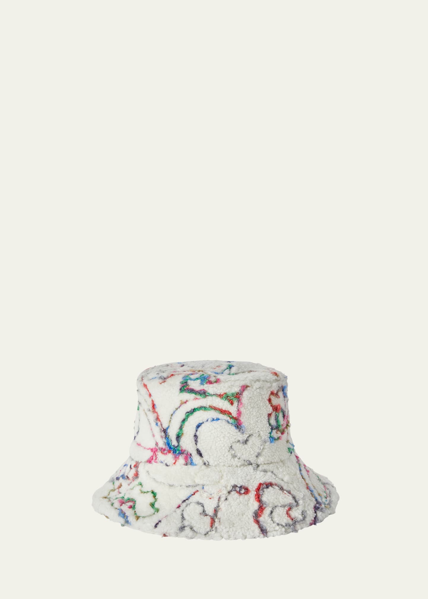 LORO PIANA ZITA BOUCLE BUCKET HAT