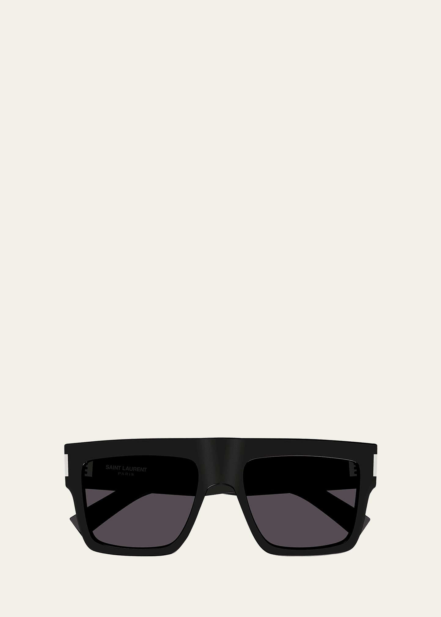 Saint Laurent Sl 628 Square-frame Sunglasses In 001 Black