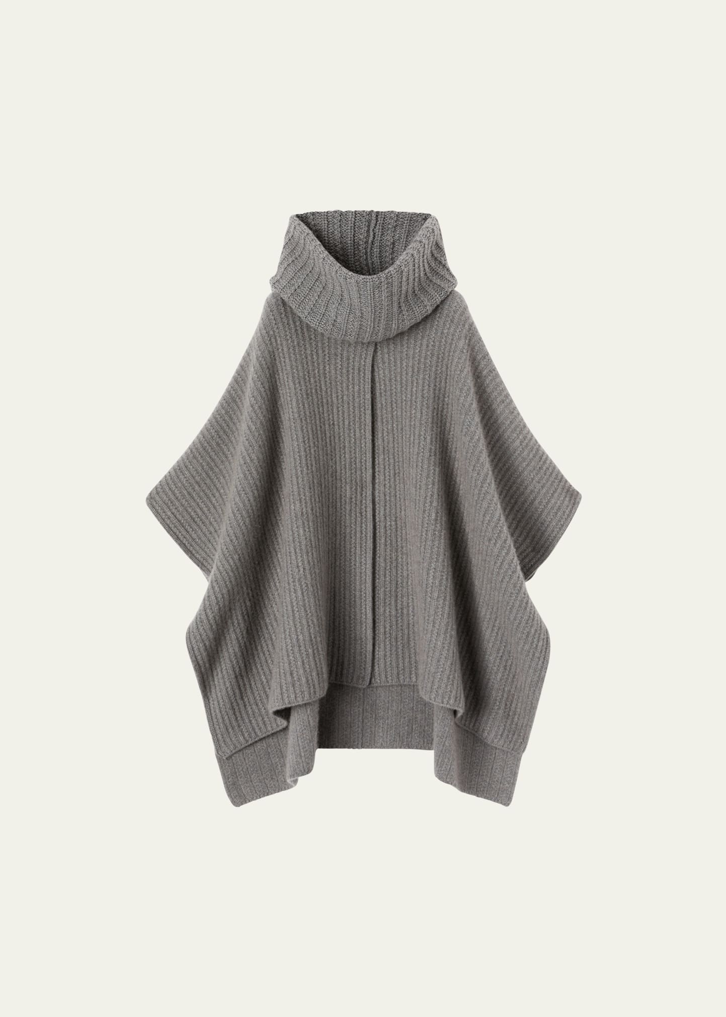 Loro Piana Waipara Cashmere Cape In M570 Cayenne Mela