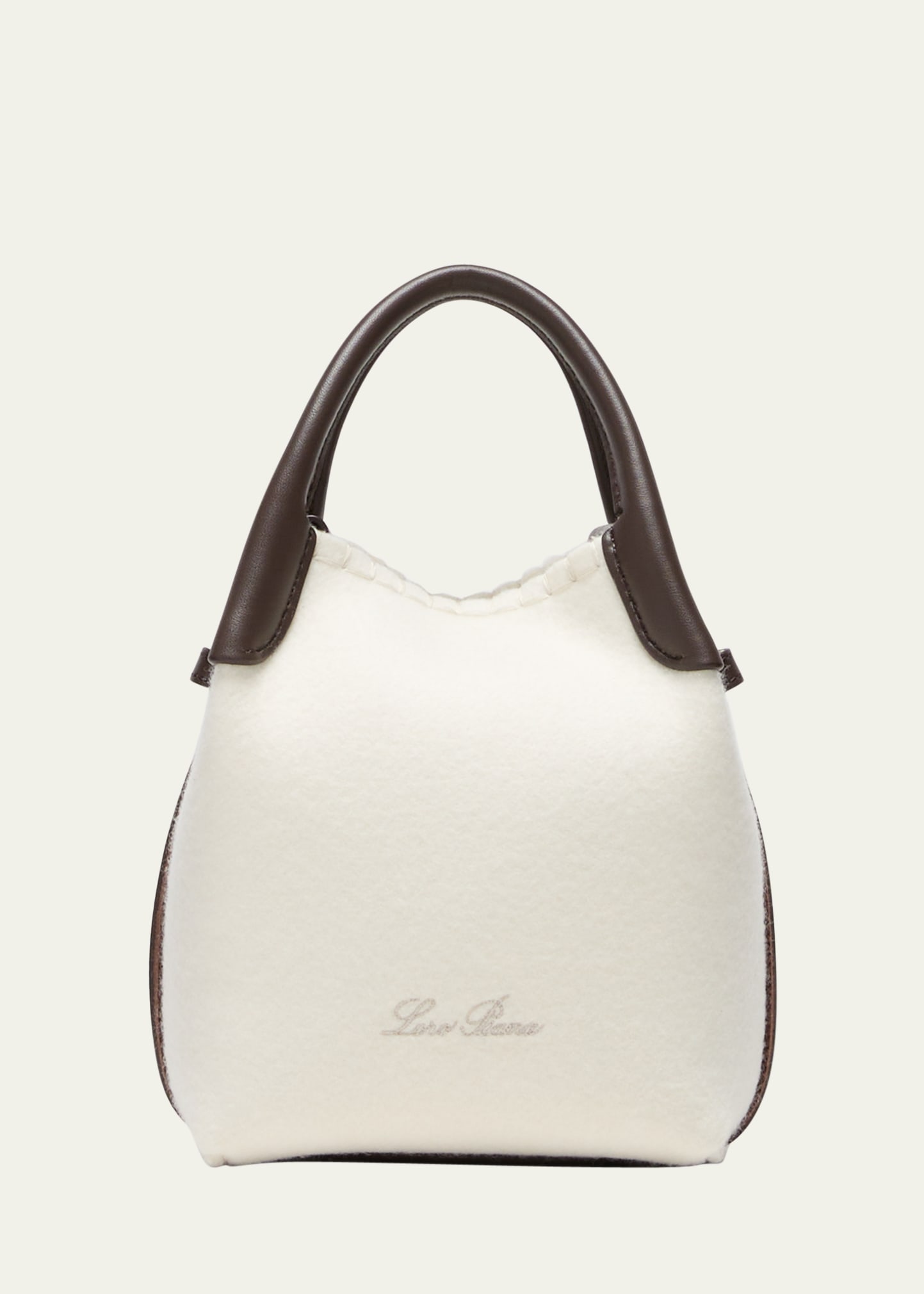 Bale Micro Cashmere Top-Handle Bag