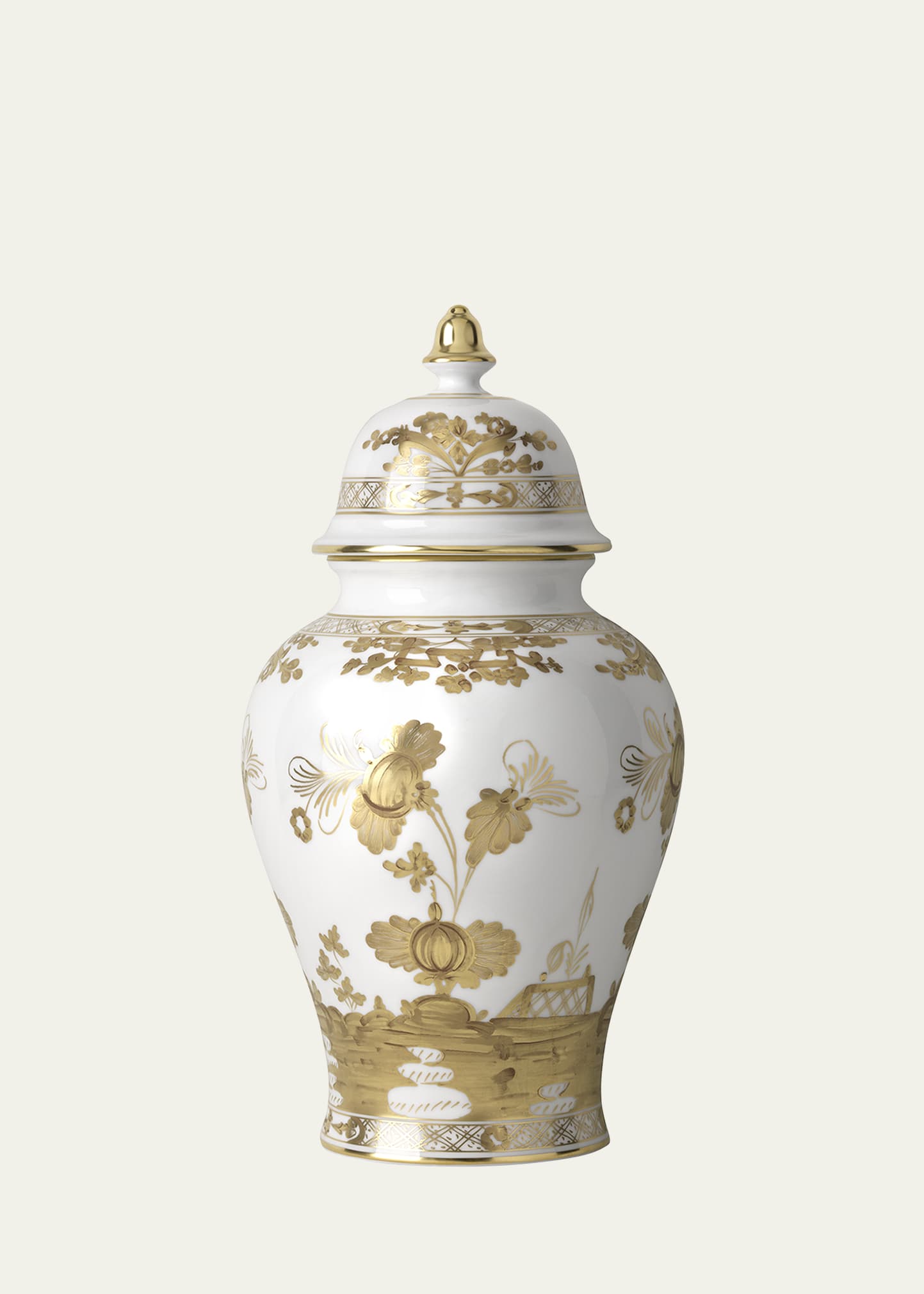 Oriente Italiano Potiche Lidded Vase