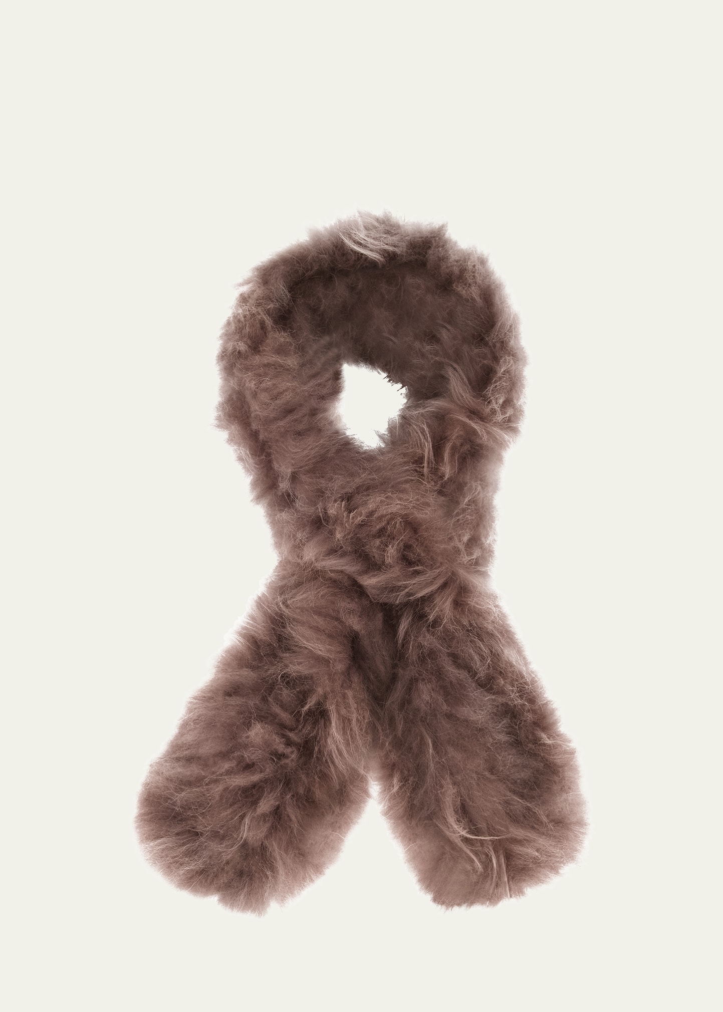 Cashmere Goat Pull-Through Scarf