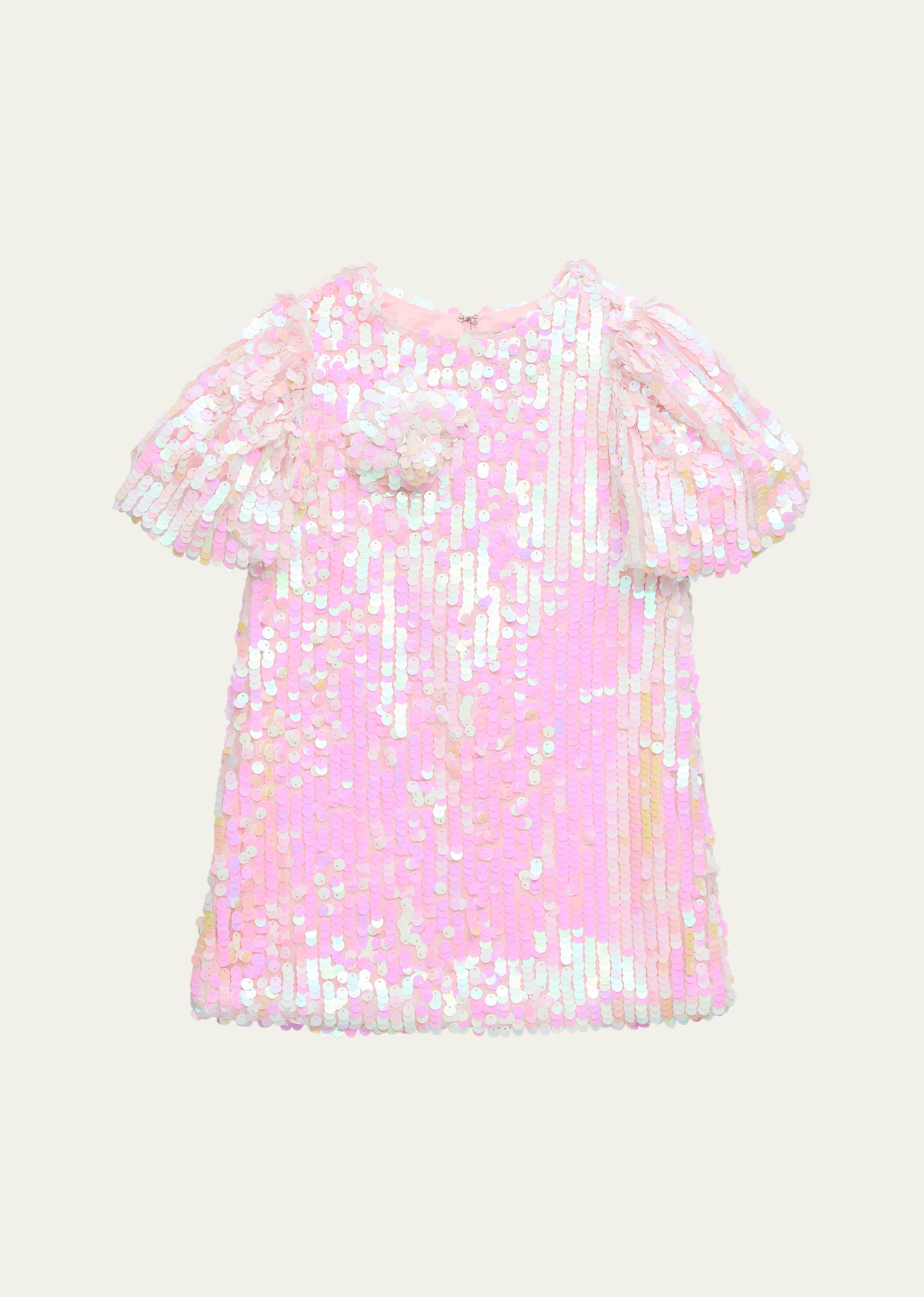Girl's Giselle Sequin Mini Dress, Size 4-16