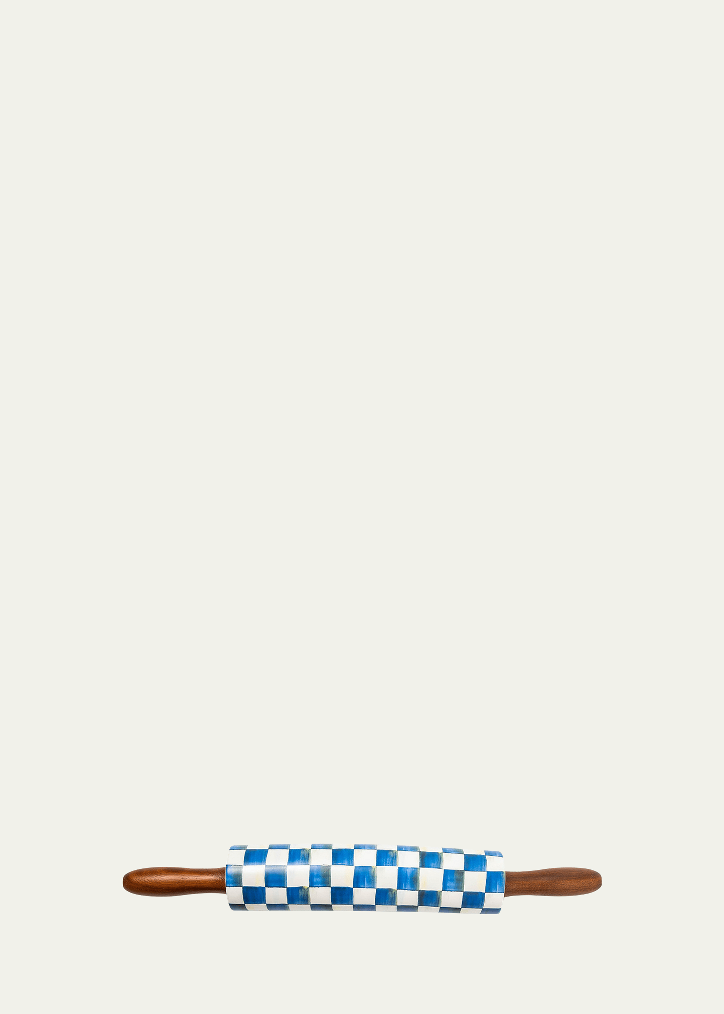 Mackenzie-childs Royal Check Rolling Pin