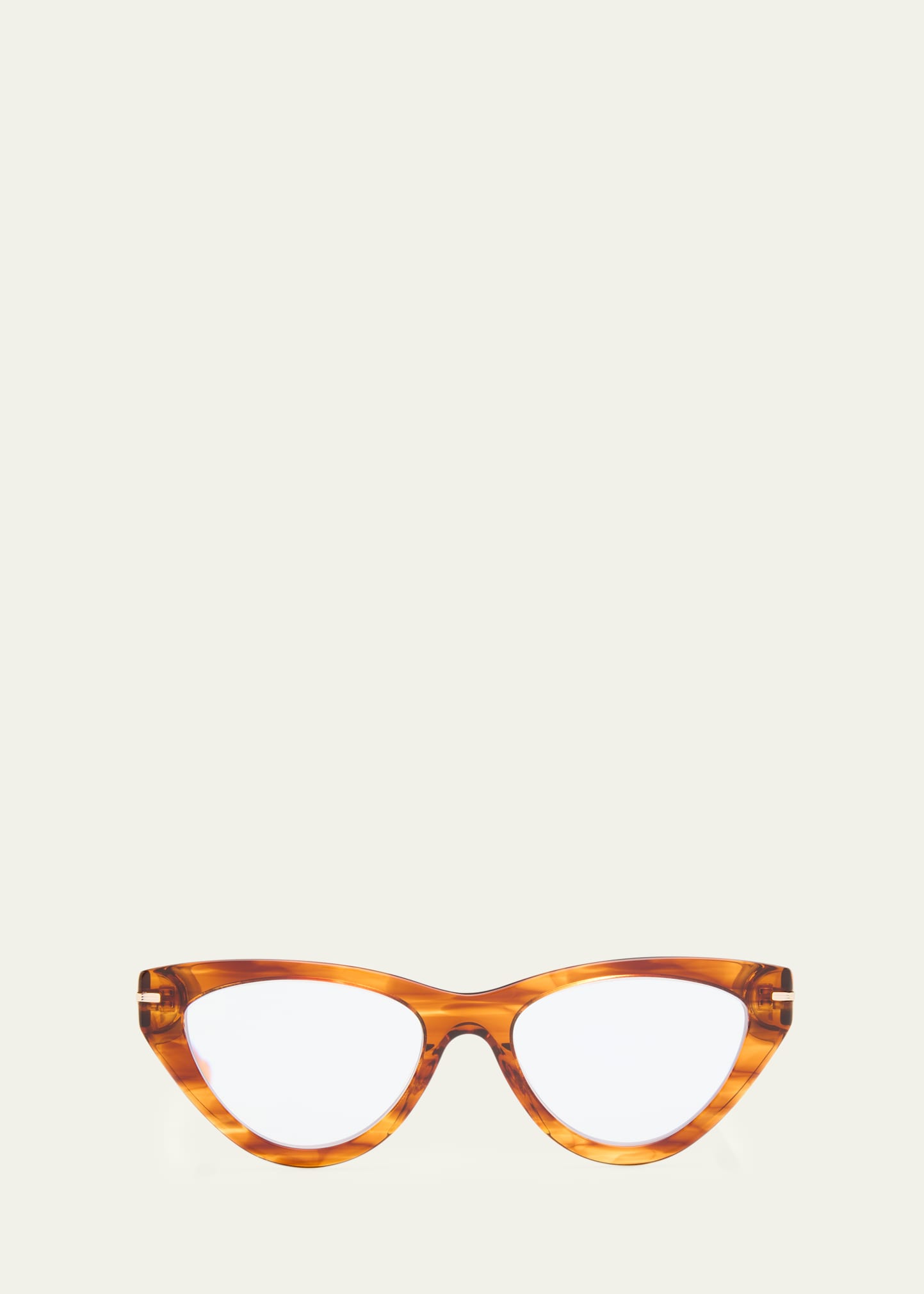 Blue Blocking Acetate Cat-Eye Reading Glasses, +1