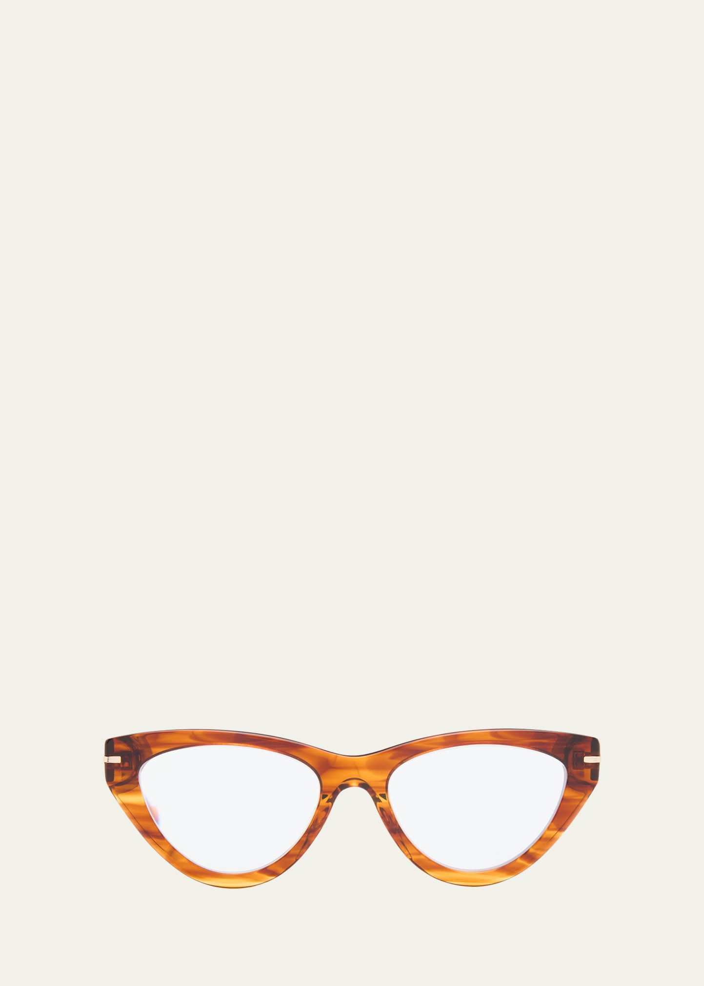 Blue Blocking Acetate Cat-Eye Readers, +2.75