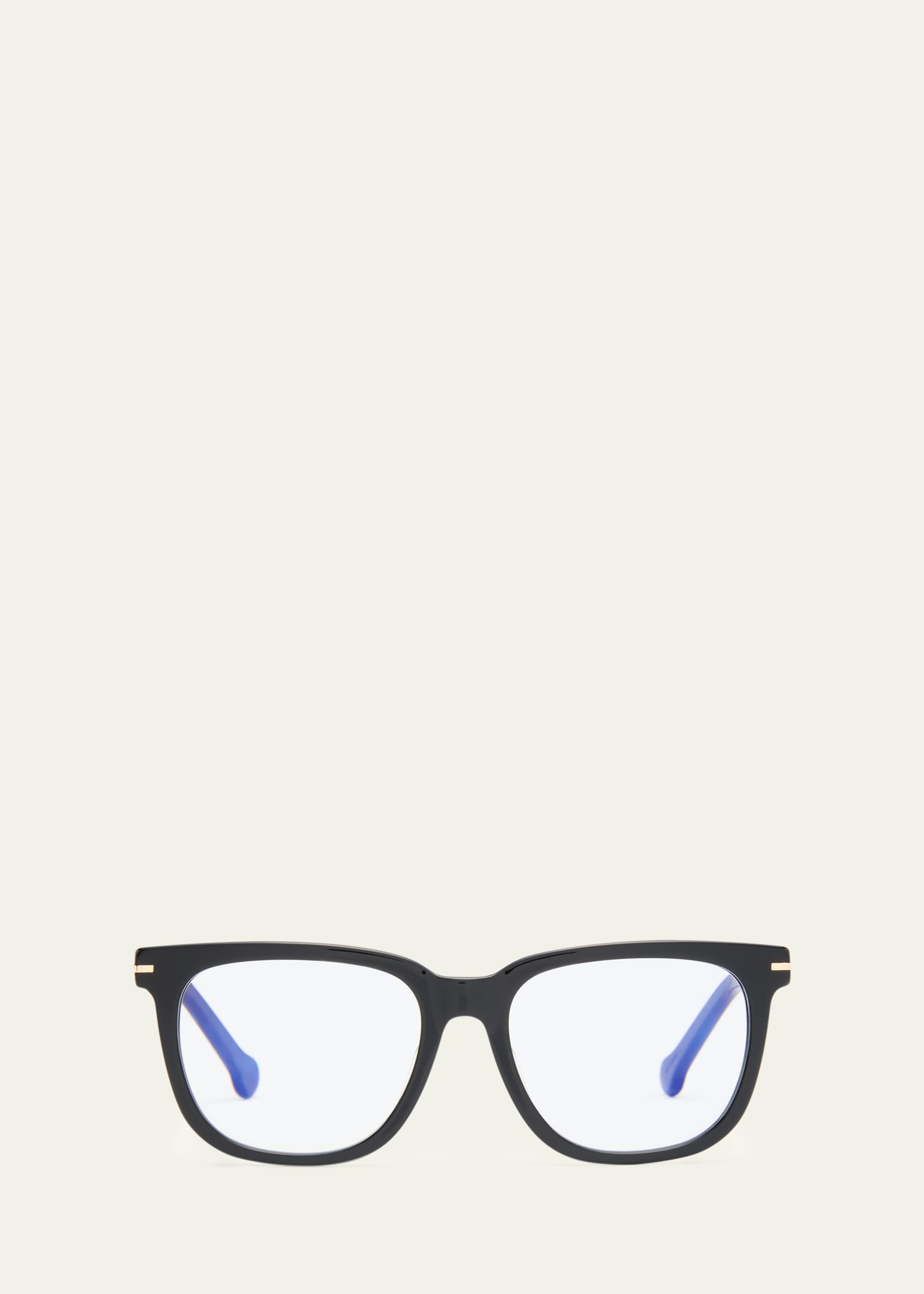 Colors In Optics Blue Blocking Linear Acetate Readers, +2 In Black