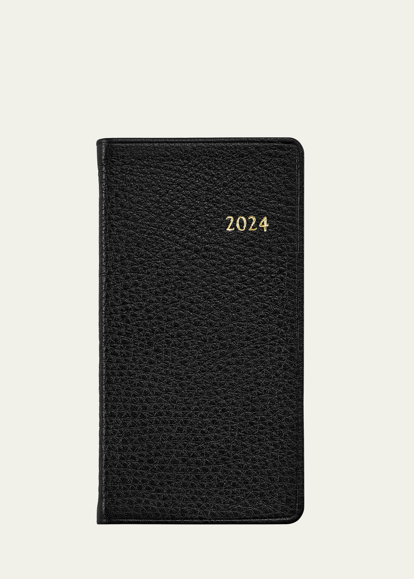 Bergdorf Goodman 2024 6" Personal Pocket Journal In Black