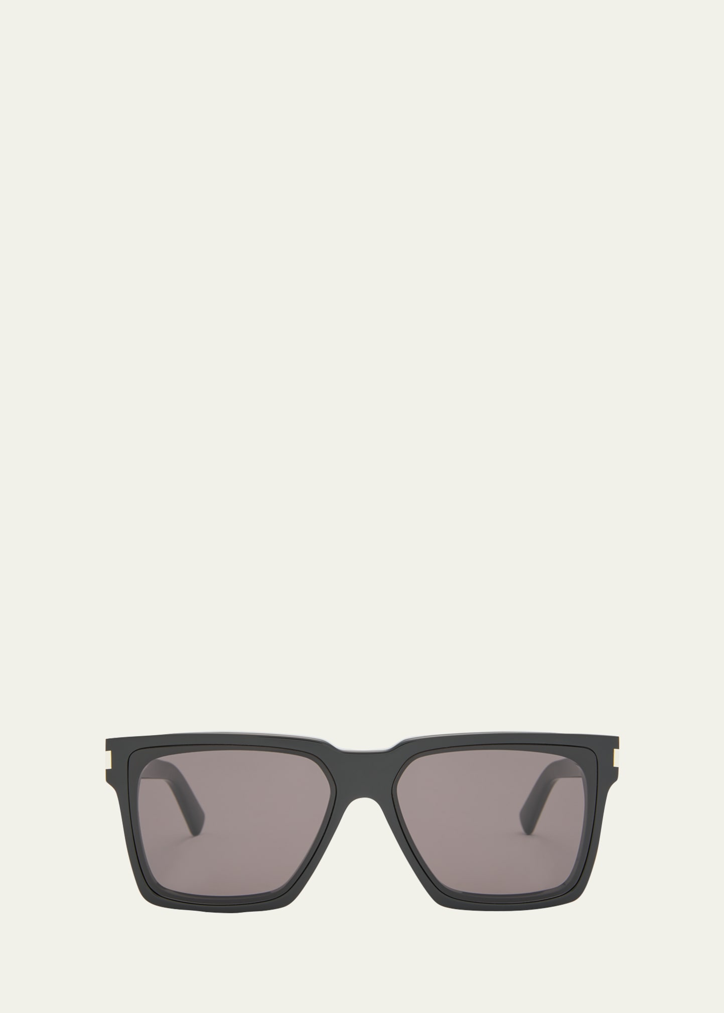 Men's SL 610 Nylon and Acetate Rectangle Sunglasses