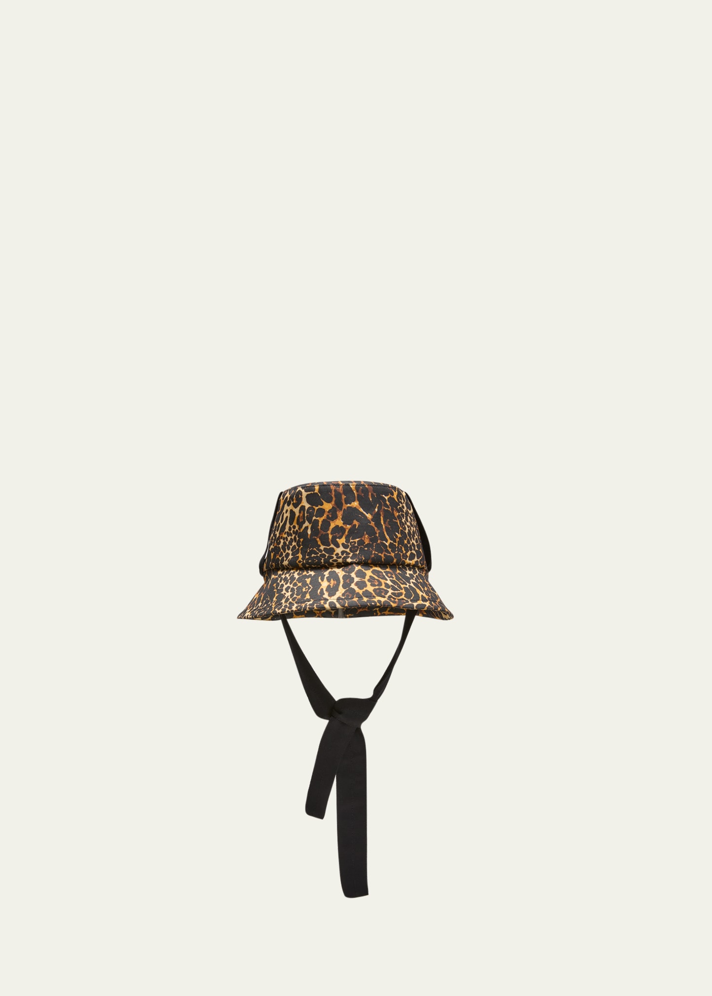 Lola Hats Rain Cat Jaguar Print Bucket Hat In Cat Print