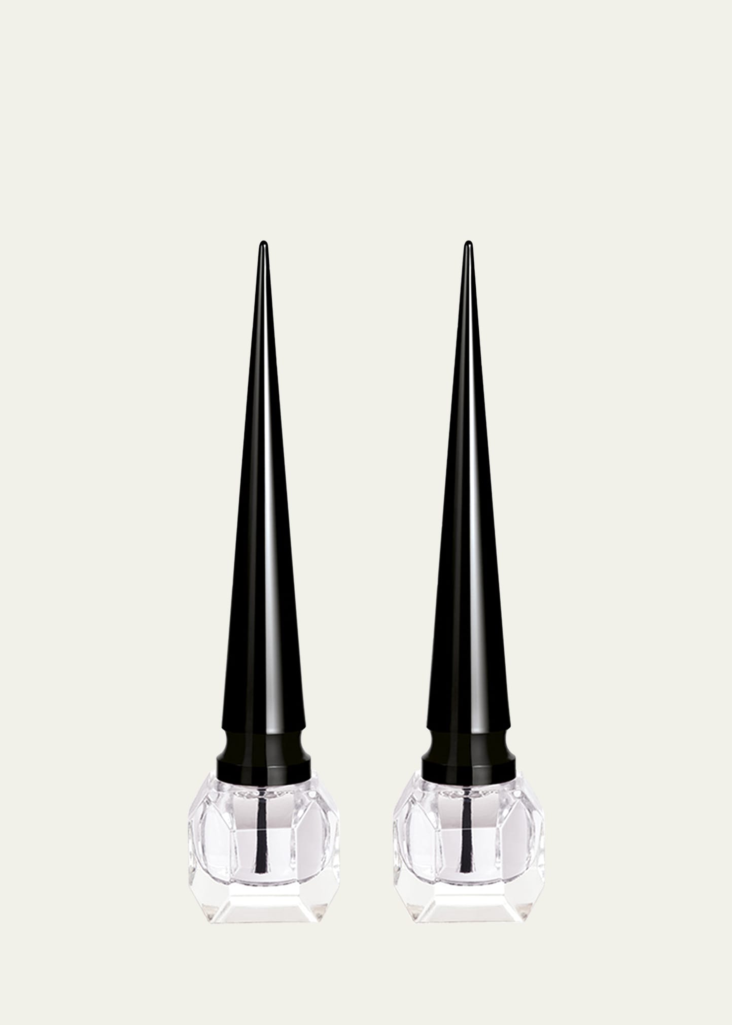 Christian Louboutin Lalaque La Manucure La Base & Le Top Coat, 2 X 0.2 Oz. In White