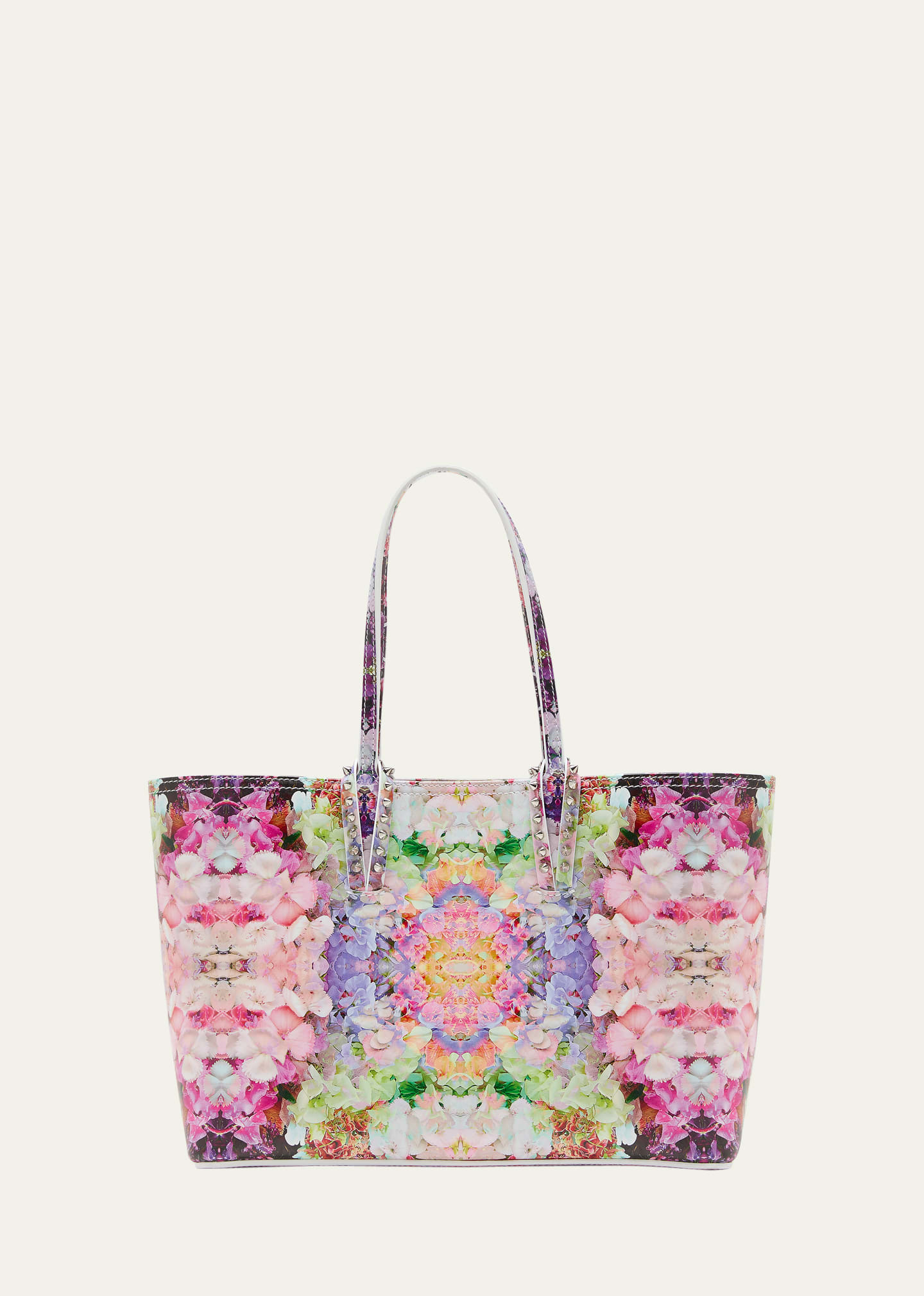 Cabata Small Tote in Paris Blooming Patent Leather