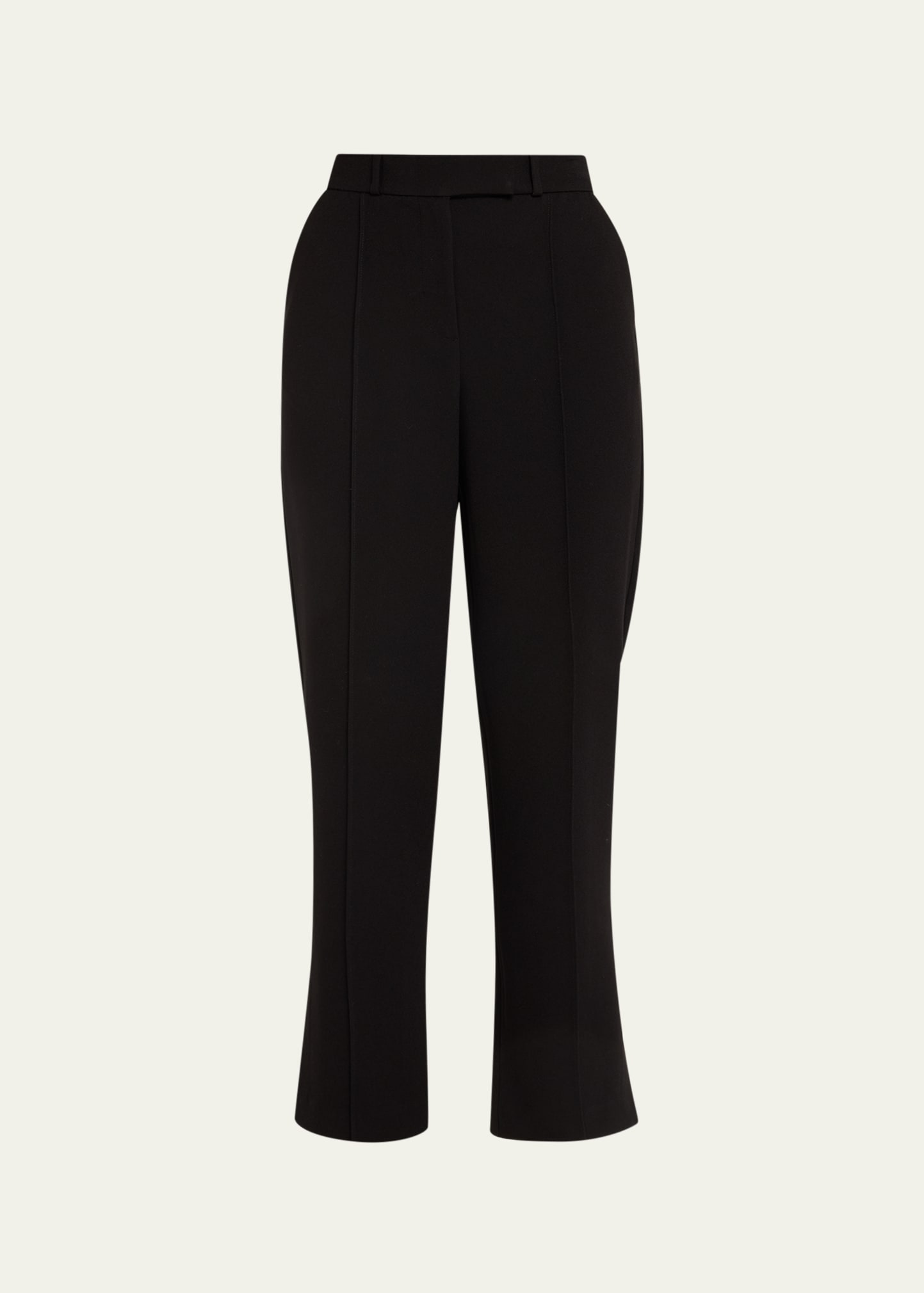 Simkhai Vera Straight-leg Crop Pants In Black