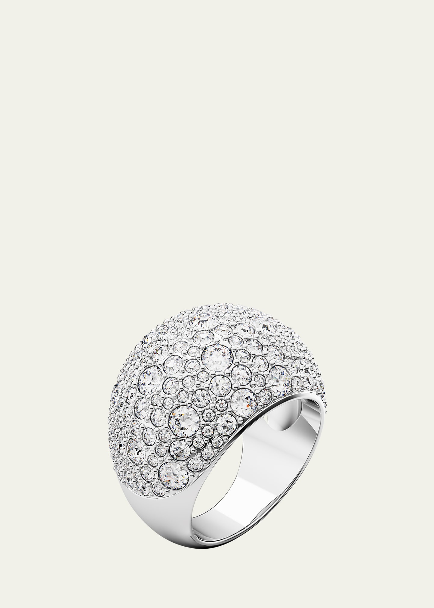 Swarovski Sublima Cocktail Ring In Crystal