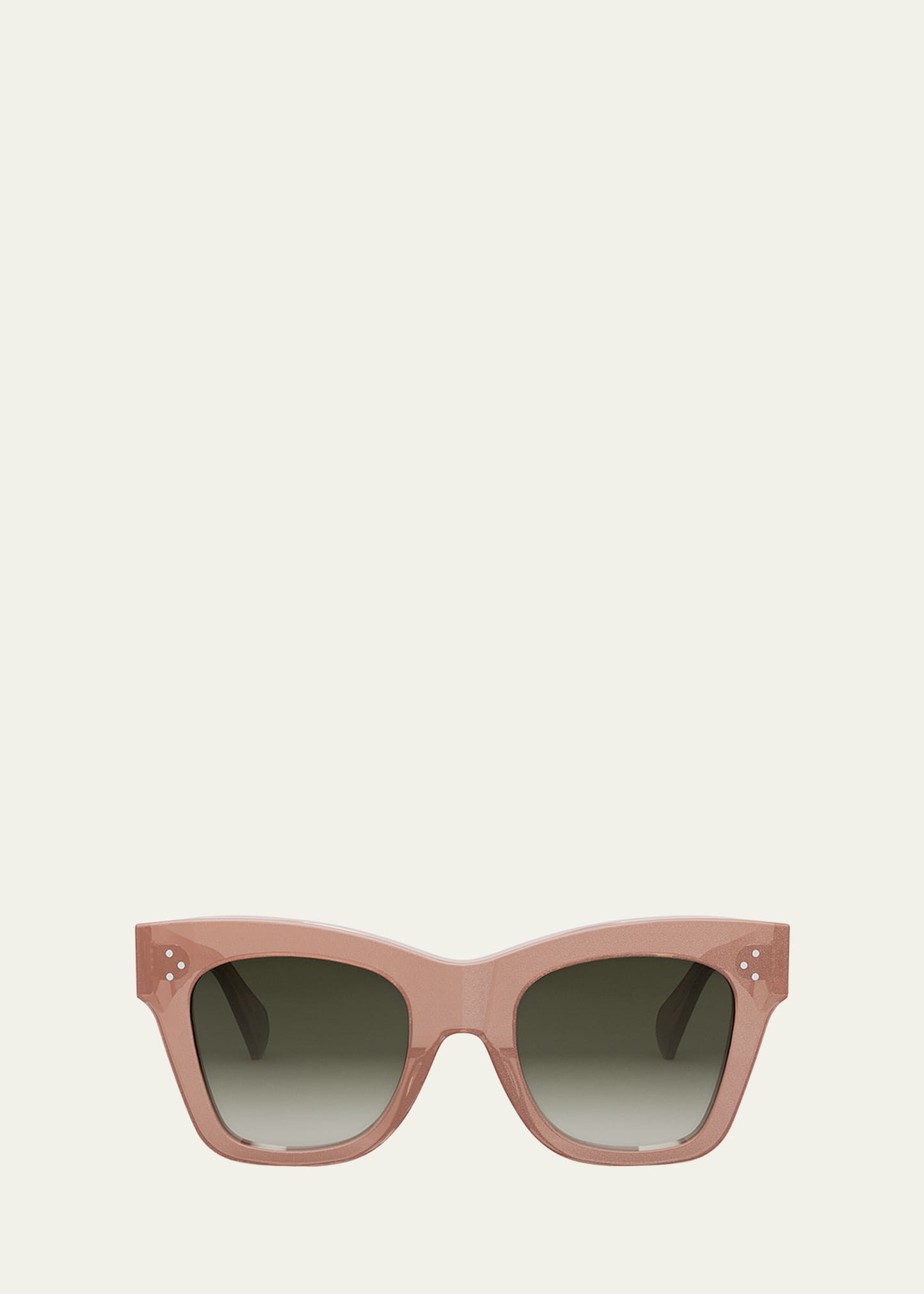 Celine Brown Gradient Cat Eye Ladies Sunglasses Cl4004in 74f 50 In Pnko/brng